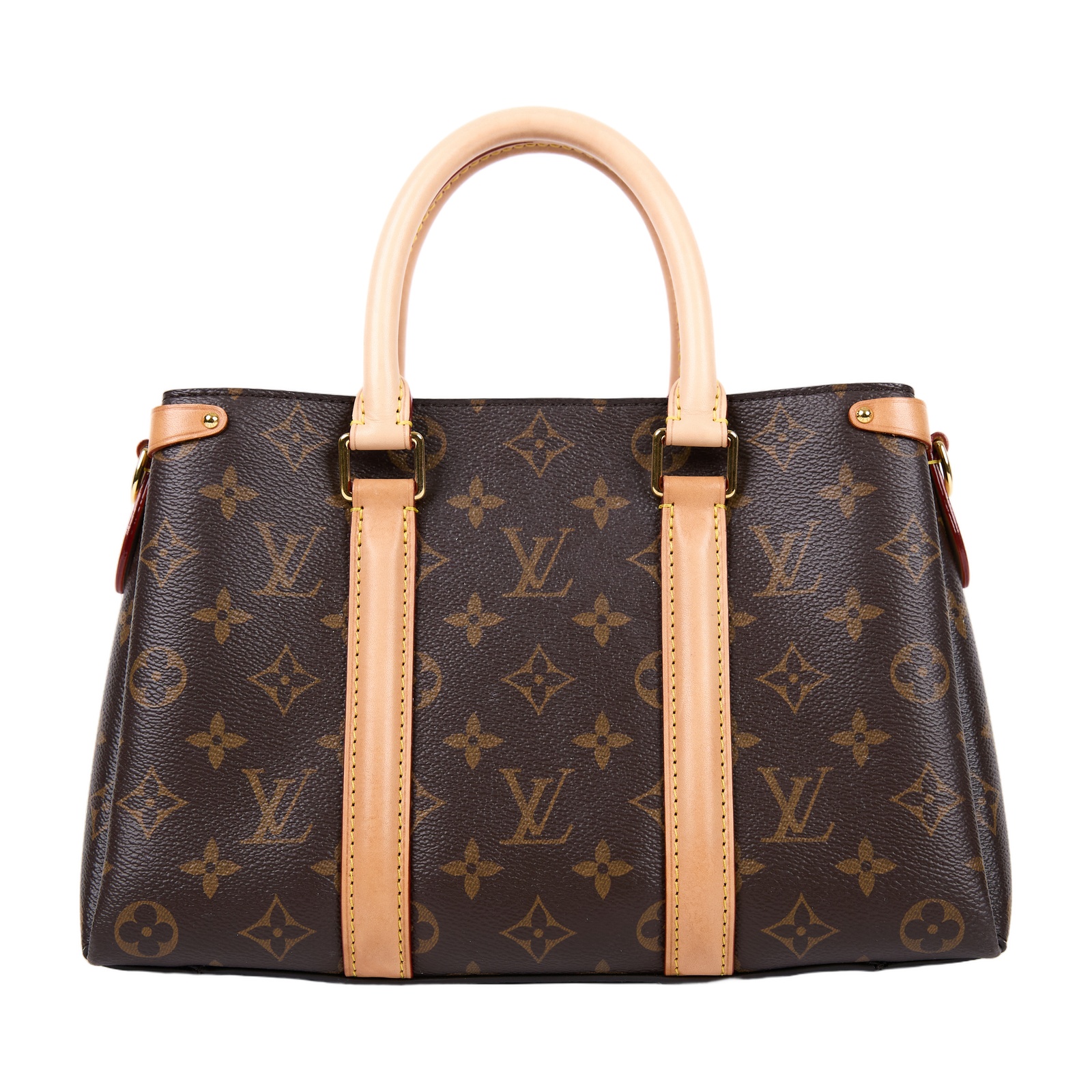 路易威登 LOUIS VUITTON Soufflot MM 手提包 斜背包 M44815 晶片款 原花SOUFFLOT BB 原廠盒子/防塵袋/背帶/吊牌