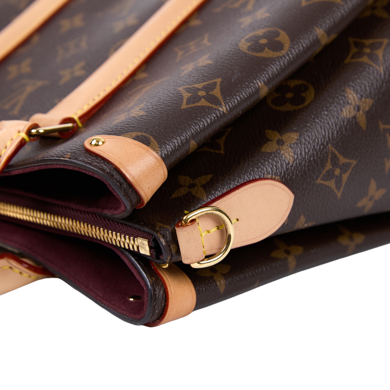 路易威登 LOUIS VUITTON Soufflot MM 手提包 斜背包 M44815 晶片款 原花SOUFFLOT BB 原廠盒子/防塵袋/背帶/吊牌