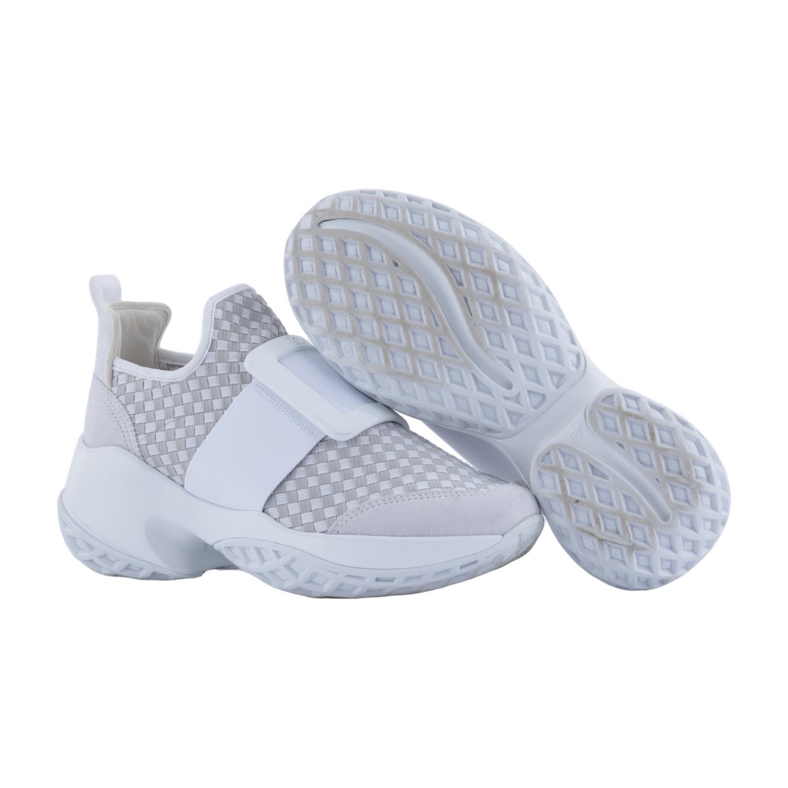 羅傑 維維亞 ROGER VIVIER Viv Run 織物 運動休閒鞋 RVW50642870UNN0UUR_35  原廠盒子/防塵袋