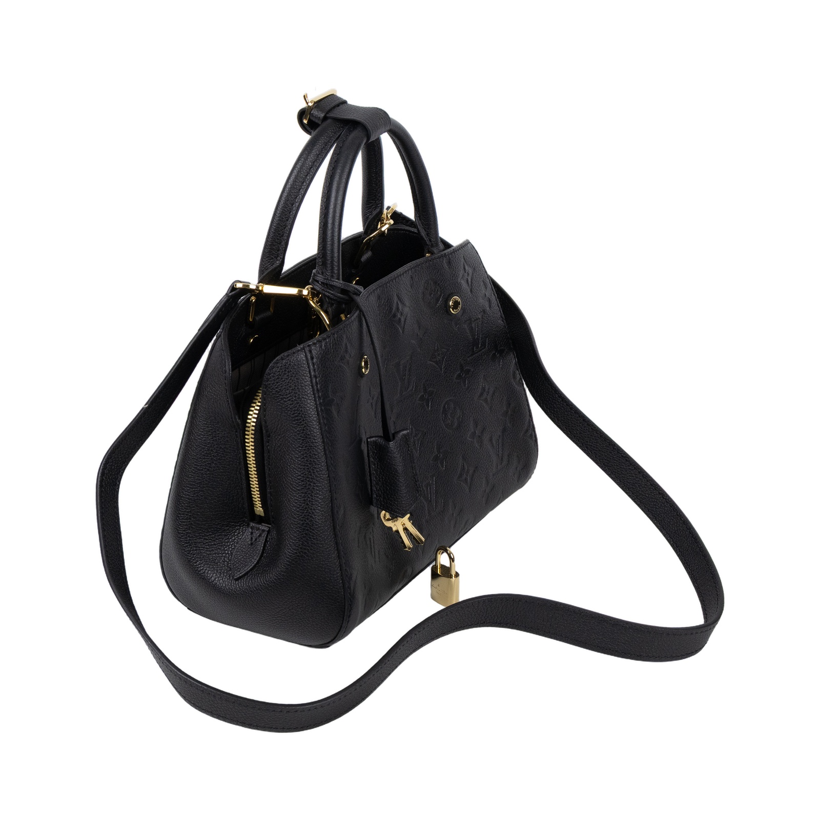 路易威登 LOUIS VUITTON Montaigne BB 蒙田包 手提包 肩背包 斜背包 M41053  防塵袋/背帶/鎖組/吊牌/購買證明