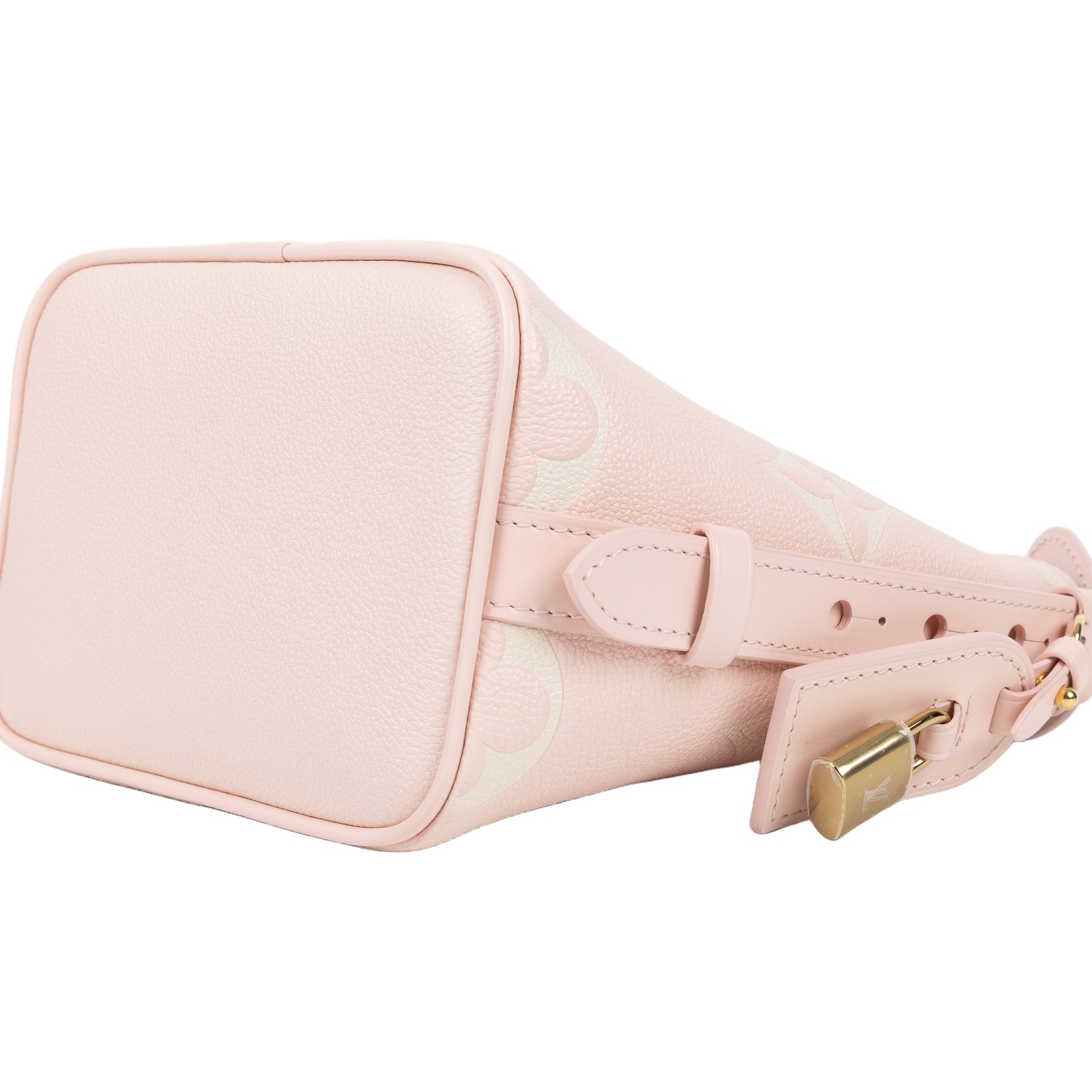 路易威登 LOUIS VUITTON All In BB 手提包 壓花粒面牛皮 Pink Quartz M14356 晶片款  防塵袋/內袋