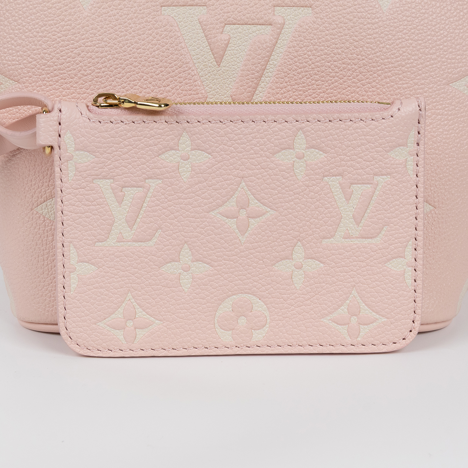 路易威登 LOUIS VUITTON All In BB 手提包 壓花粒面牛皮 Pink Quartz M14356 晶片款  防塵袋/內袋