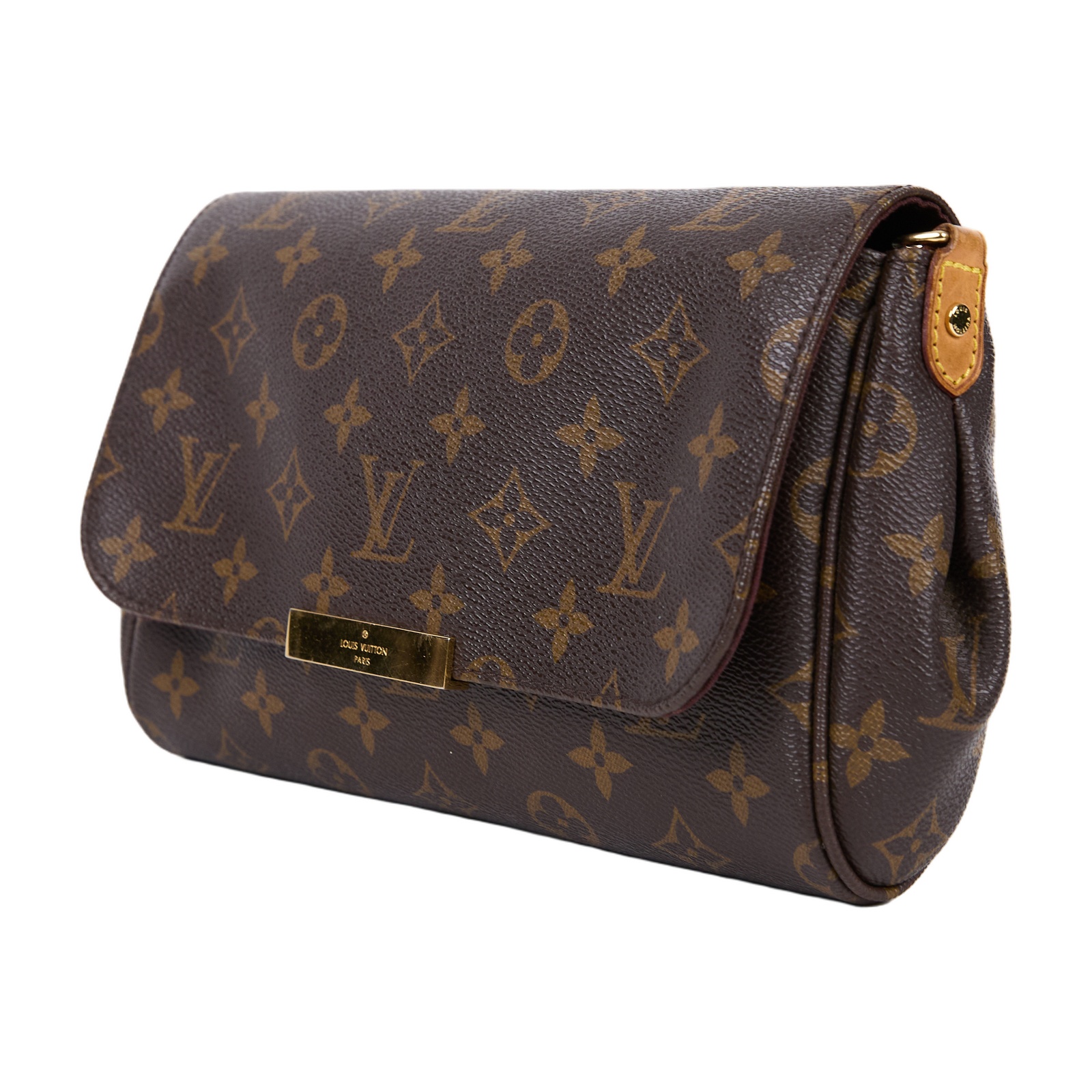 路易威登 LOUIS VUITTON Favorite MM 經典帆布 鍊條肩背包 M40718 原花FAVORITE MM 背帶