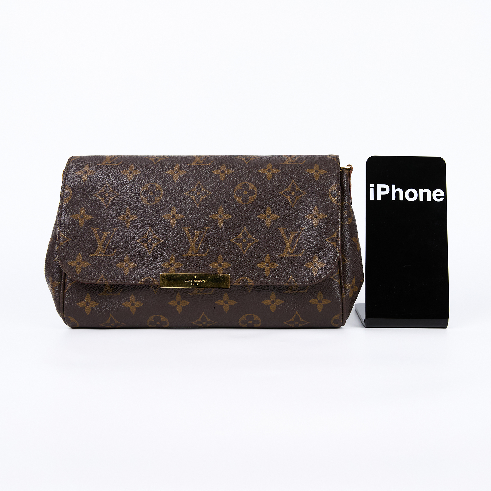 路易威登 LOUIS VUITTON Favorite MM 經典帆布 鍊條肩背包 M40718 原花FAVORITE MM 背帶