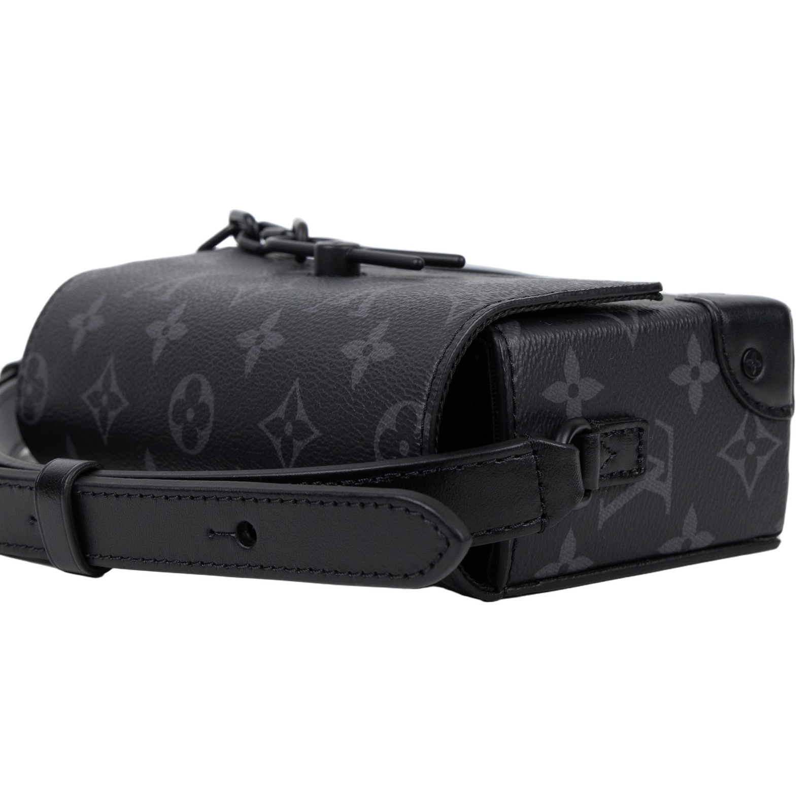 路易威登 LOUIS VUITTON Steamer 隨身錢包 肩背 M81783 晶片款 黑原花STEAMER 原廠盒子/防塵袋