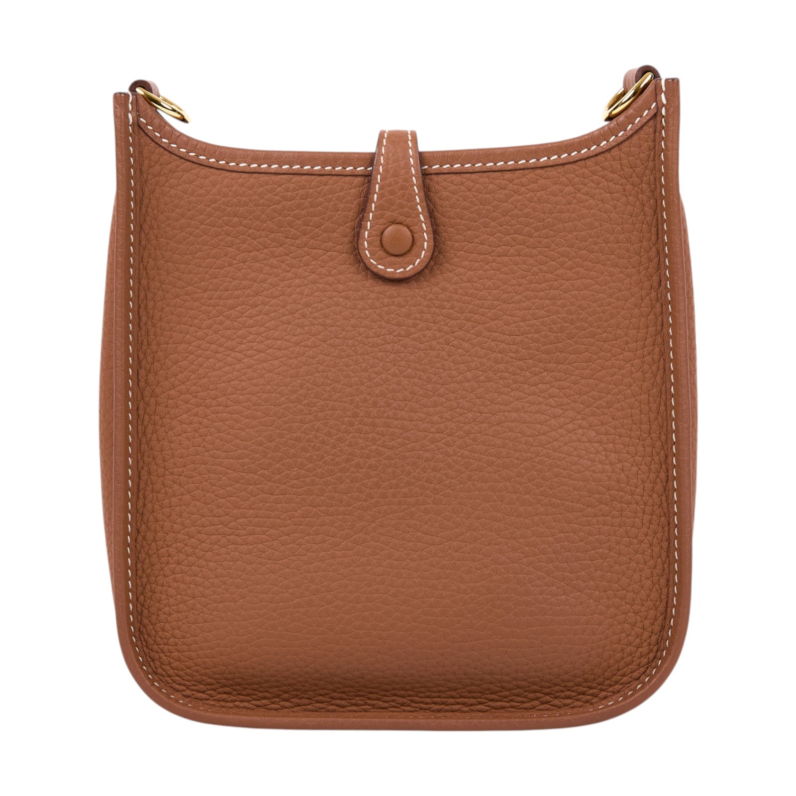 愛馬仕 Hermes Evelyne Bag Mini 伊芙琳包 Evelyne 16 EV16  W刻金棕MINI EVELYNE 防塵袋