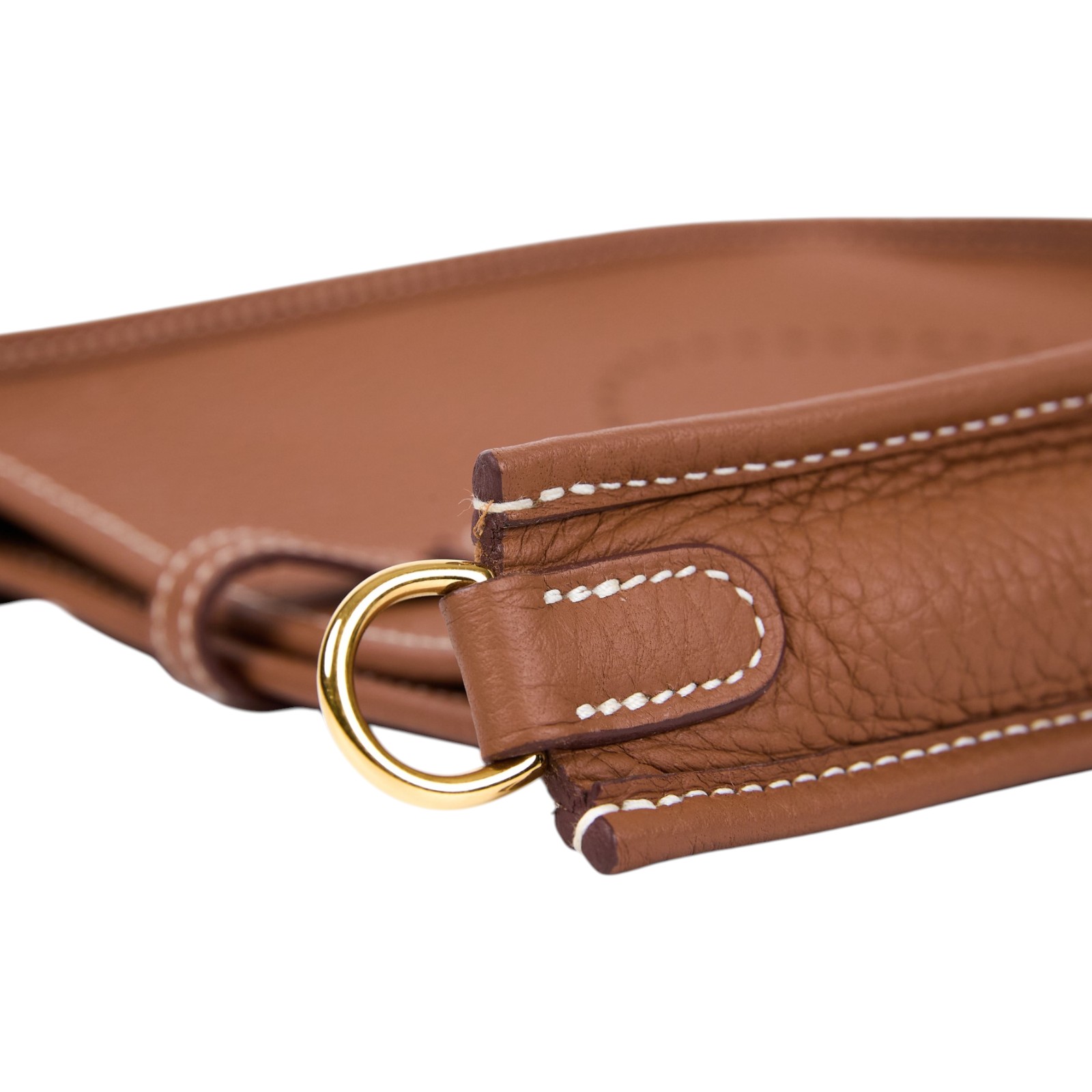 愛馬仕 Hermes Evelyne Bag Mini 伊芙琳包 Evelyne 16 EV16  W刻金棕MINI EVELYNE 防塵袋