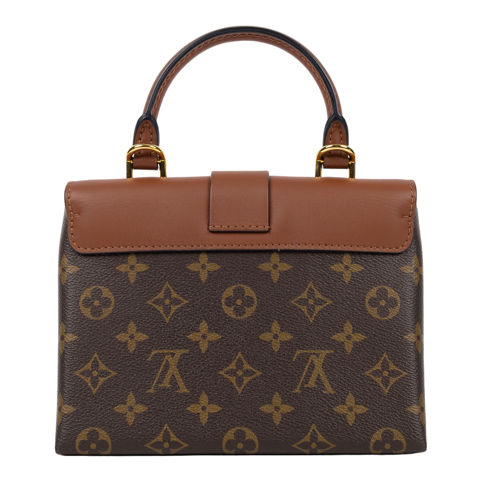 路易威登 LOUIS VUITTON Locky BB 手提包 焦糖色 M44654 原花LOCKY BB 防塵袋/原廠盒子/背帶