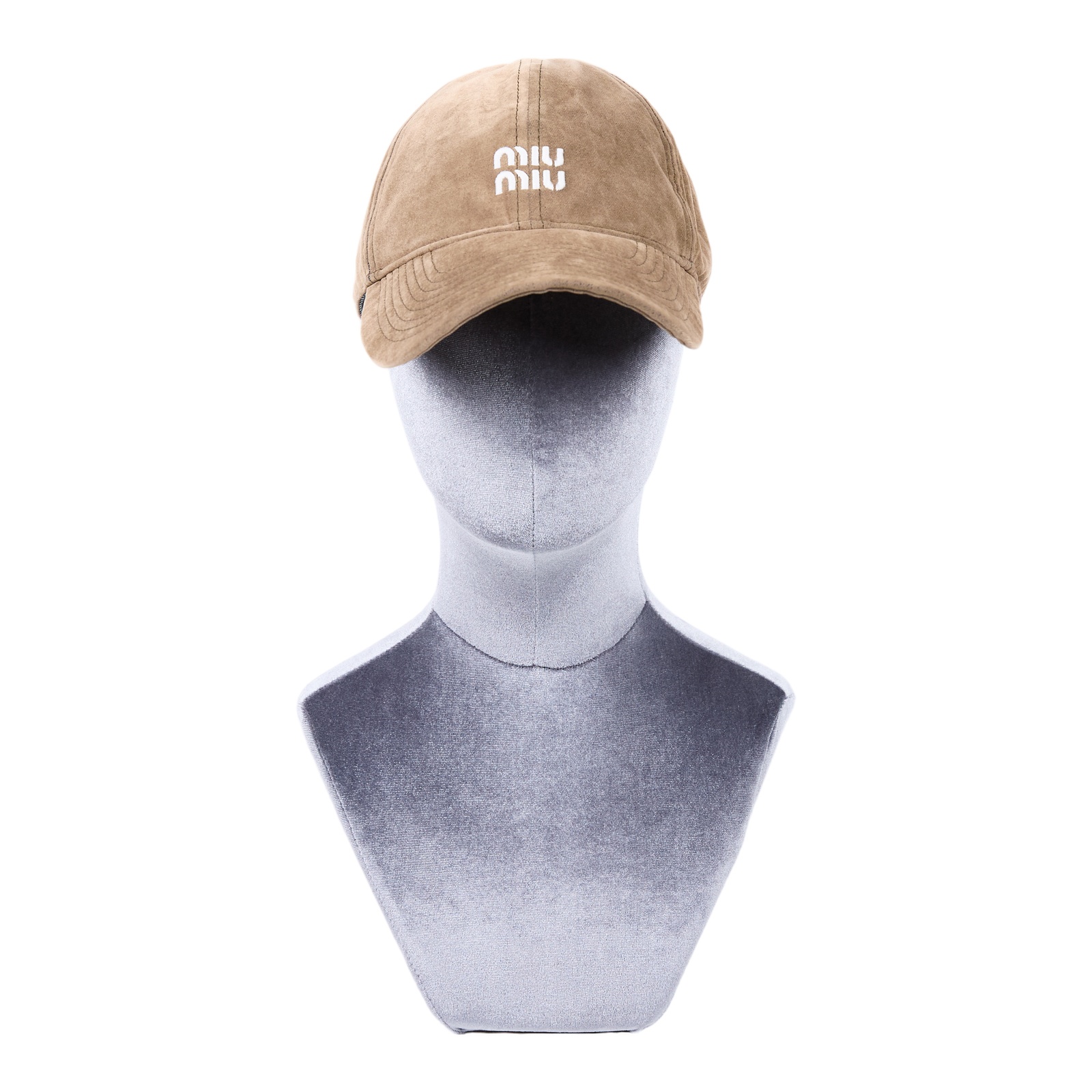 繆繆 MIU MIU Miu Miu 牛仔棒球帽 Denim Baseball Cap 5HC369_2CR1_M 軟木色棒球帽 無附屬品