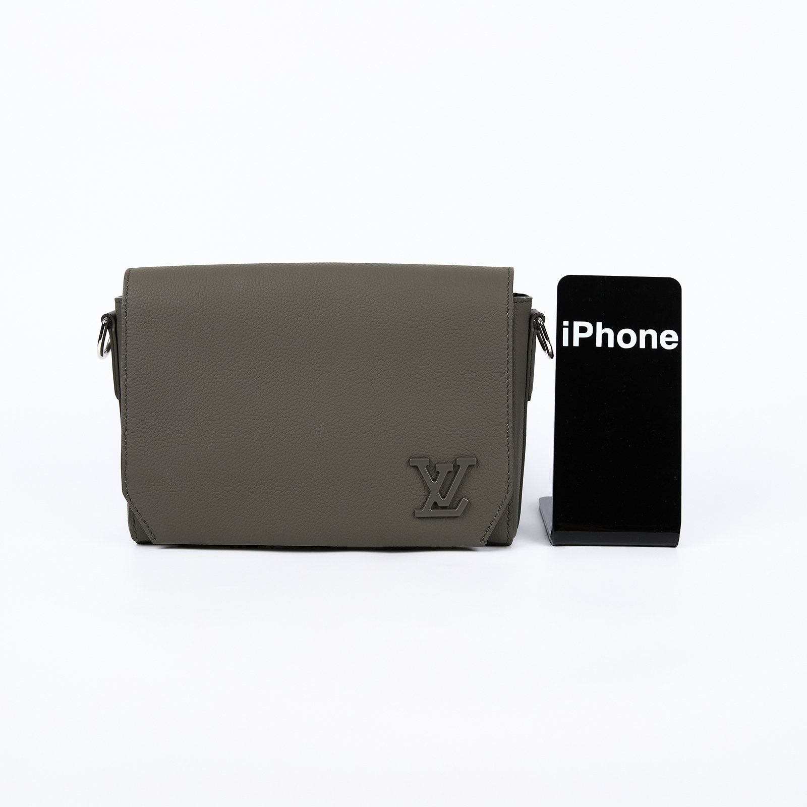路易威登 LOUIS VUITTON Takeoff 小號 郵差包 斜背包 M25125 晶片款 綠Takeoff 斜背包 防塵袋/背帶