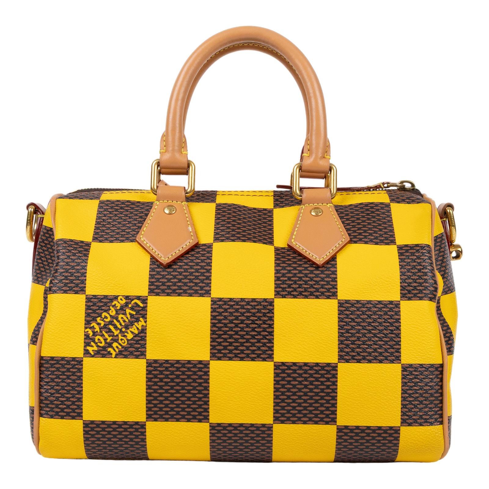 路易威登 LOUIS VUITTON Speedy Bandoulière 25 波士頓包 手提包 肩背包 斜背包 N40584 晶片款  防塵袋/鎖組/購買證明/背帶/吊牌