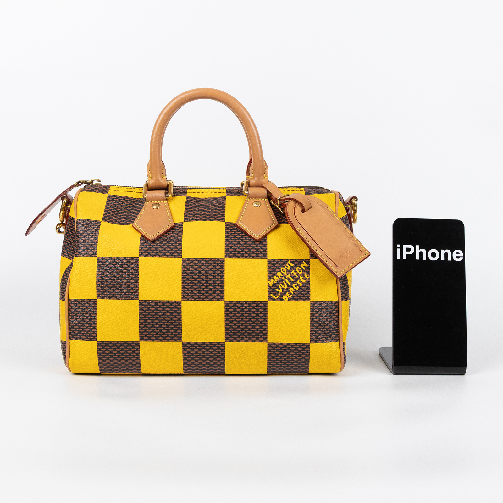 路易威登 LOUIS VUITTON Speedy Bandoulière 25 波士頓包 手提包 肩背包 斜背包 N40584 晶片款  防塵袋/鎖組/購買證明/背帶/吊牌