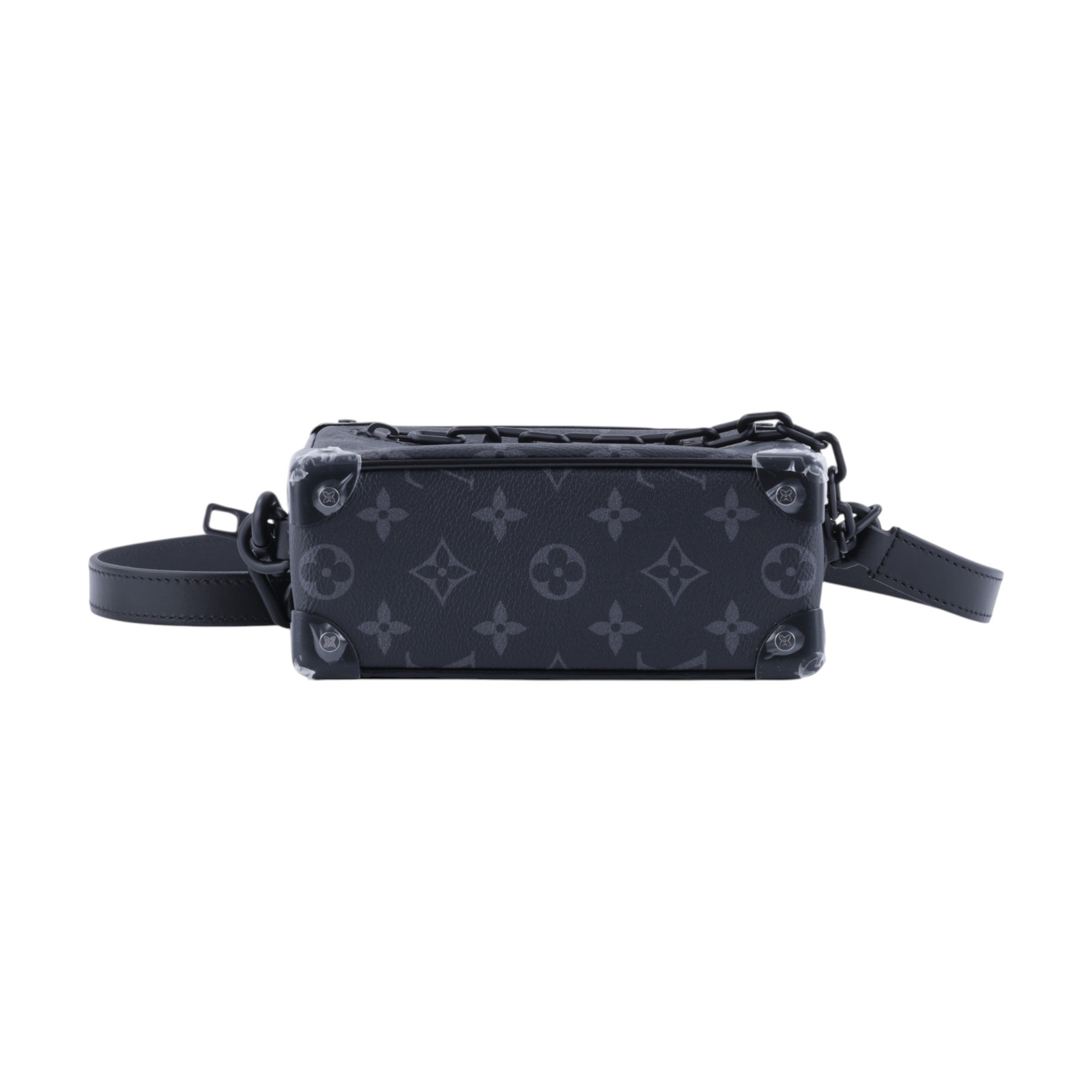 路易威登 LOUIS VUITTON Mini Soft Trunk 迷你 隨身包 黑色 M44735 晶片款  原廠盒子/防塵袋