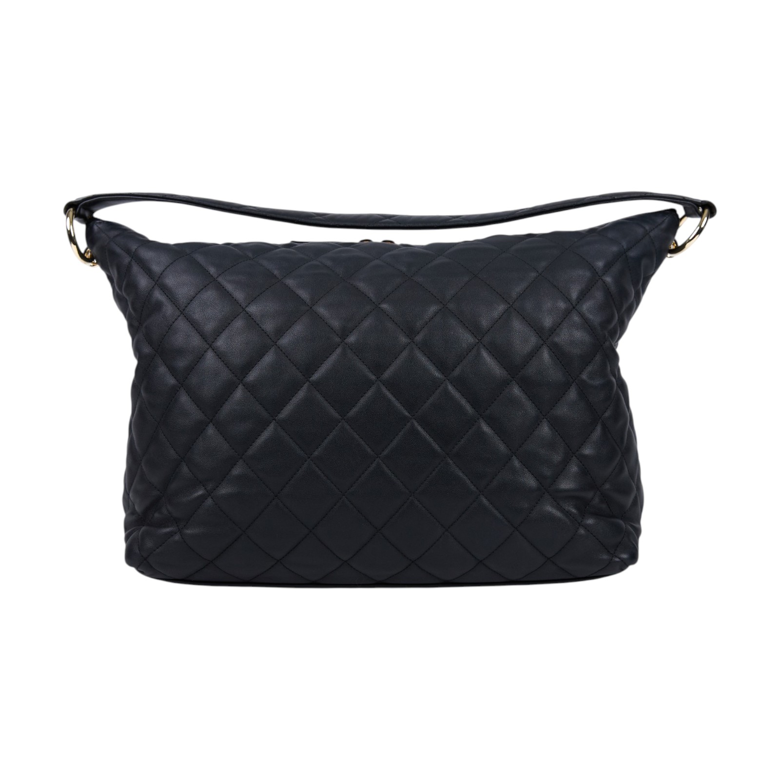香奈兒 CHANEL Coco Mellow Maxi Hobo 流浪包 大型  晶片款 黑大托特包 內袋
