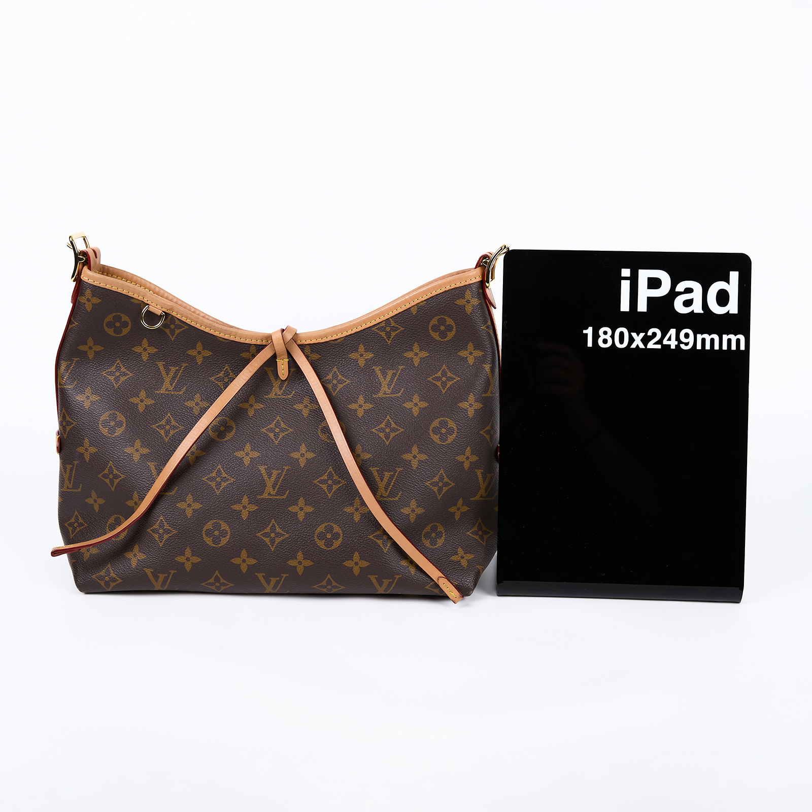 路易威登 LOUIS VUITTON CarryAll PM 原花 肩背包 M46203 晶片款 原花CarryAll PM 防塵袋/背帶/內袋/吊牌