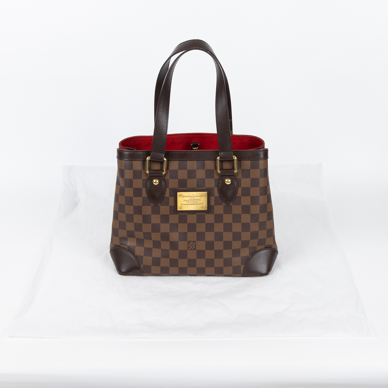 路易威登 LOUIS VUITTON Hampstead PM 肩背包 棕棋盤格  N51205 棋盤HAMPSTEAD PM 無附屬品