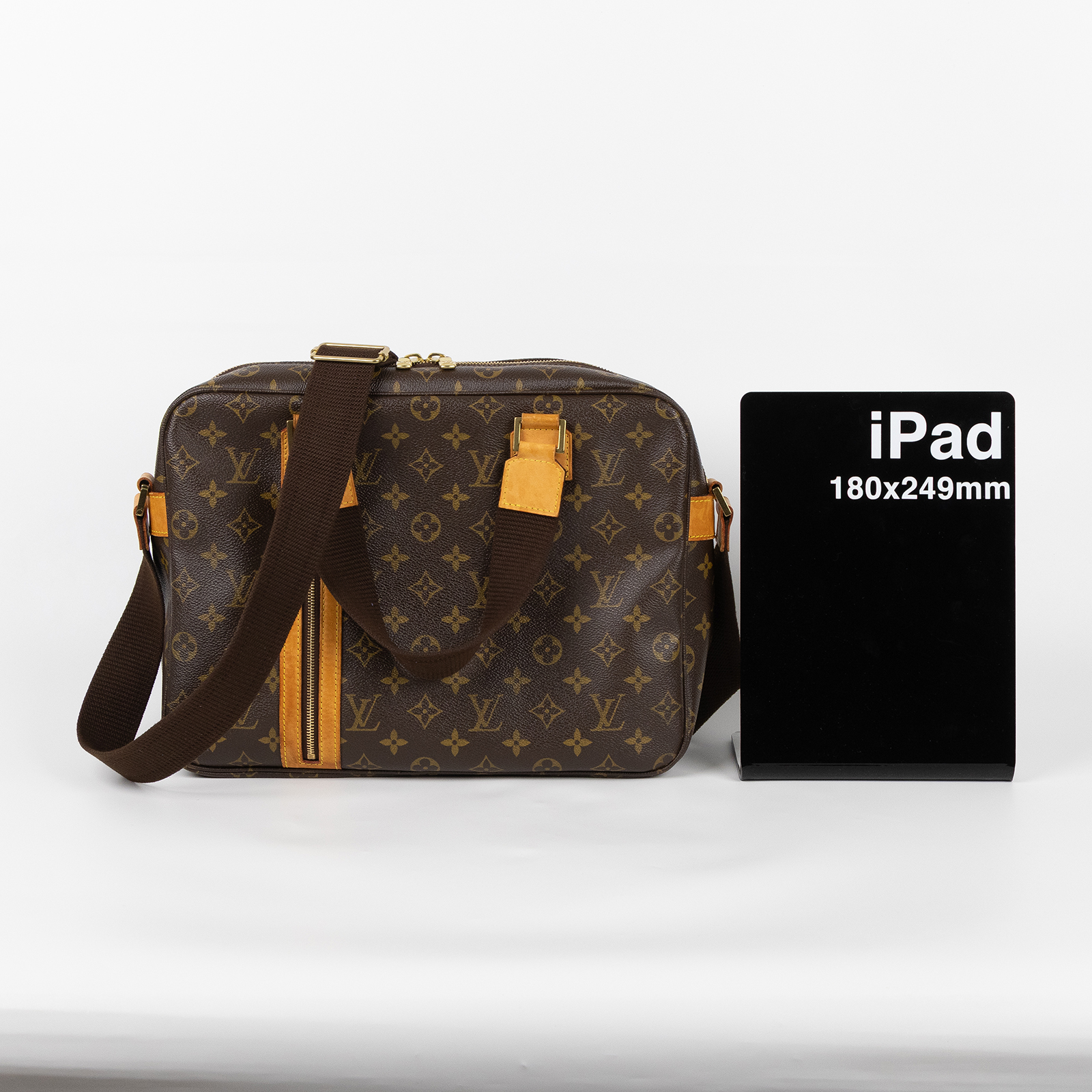 路易威登 LOUIS VUITTON Sac Bosphore 手提包 電腦包 公事包 M40043 LV 原花BOSPHORE 背帶