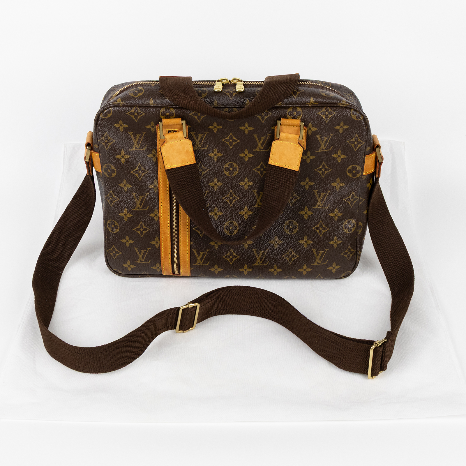 路易威登 LOUIS VUITTON Sac Bosphore 手提包 電腦包 公事包 M40043 LV 原花BOSPHORE 背帶