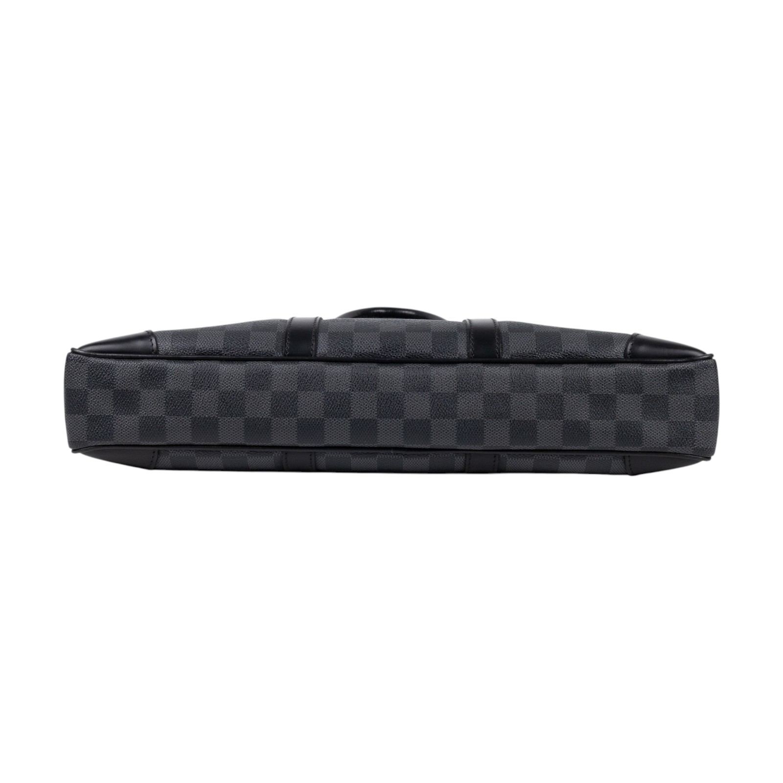 路易威登 LOUIS VUITTON Porte Documents Voyage 公事包 N41125 黑棋盤格公事包 鎖組/吊牌