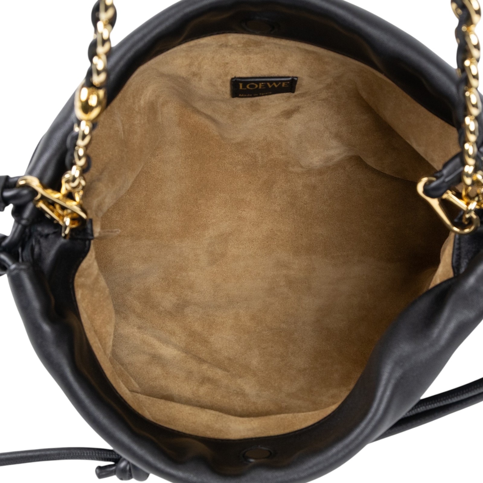 羅意威 LOEWE Medium Flamenco 手提包 A411FCRX02 黑FLAMENCO PURSE 防塵袋