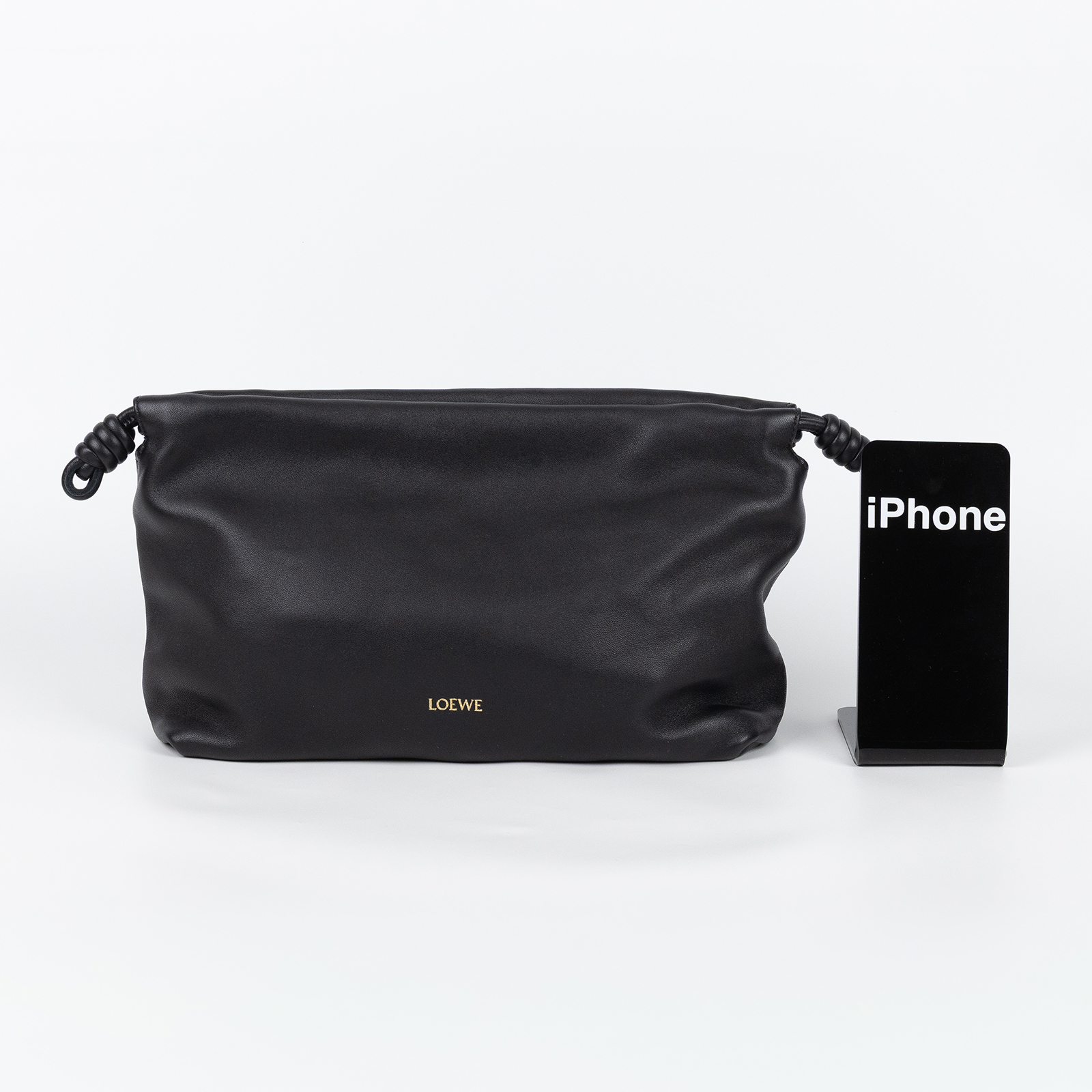羅意威 LOEWE Medium Flamenco 手提包 A411FCRX02 黑FLAMENCO PURSE 防塵袋