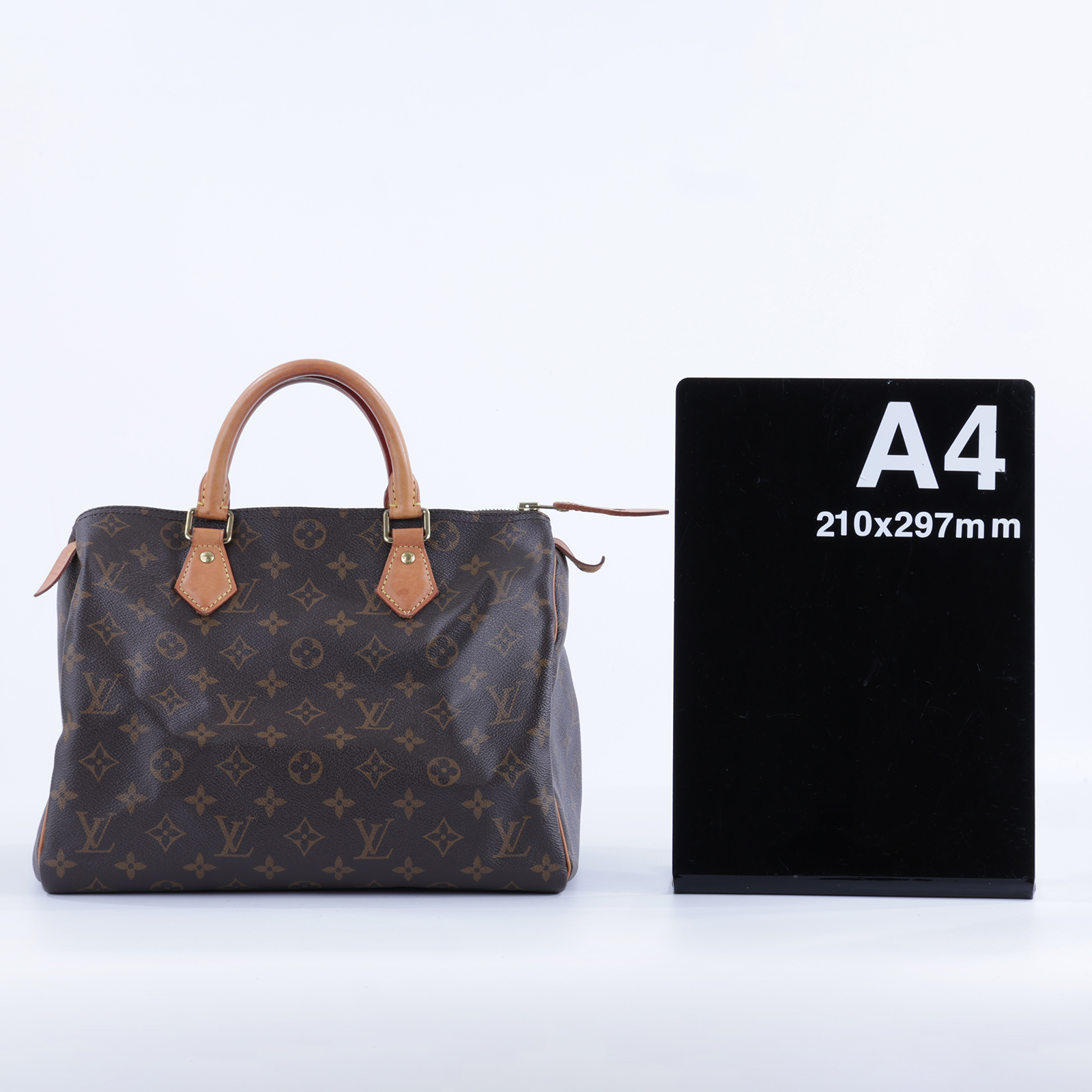 路易威登 LOUIS VUITTON Speedy 30原花 手提波士頓包 M41108 晶片款 原花SPEEDY30 原廠盒子/鎖組