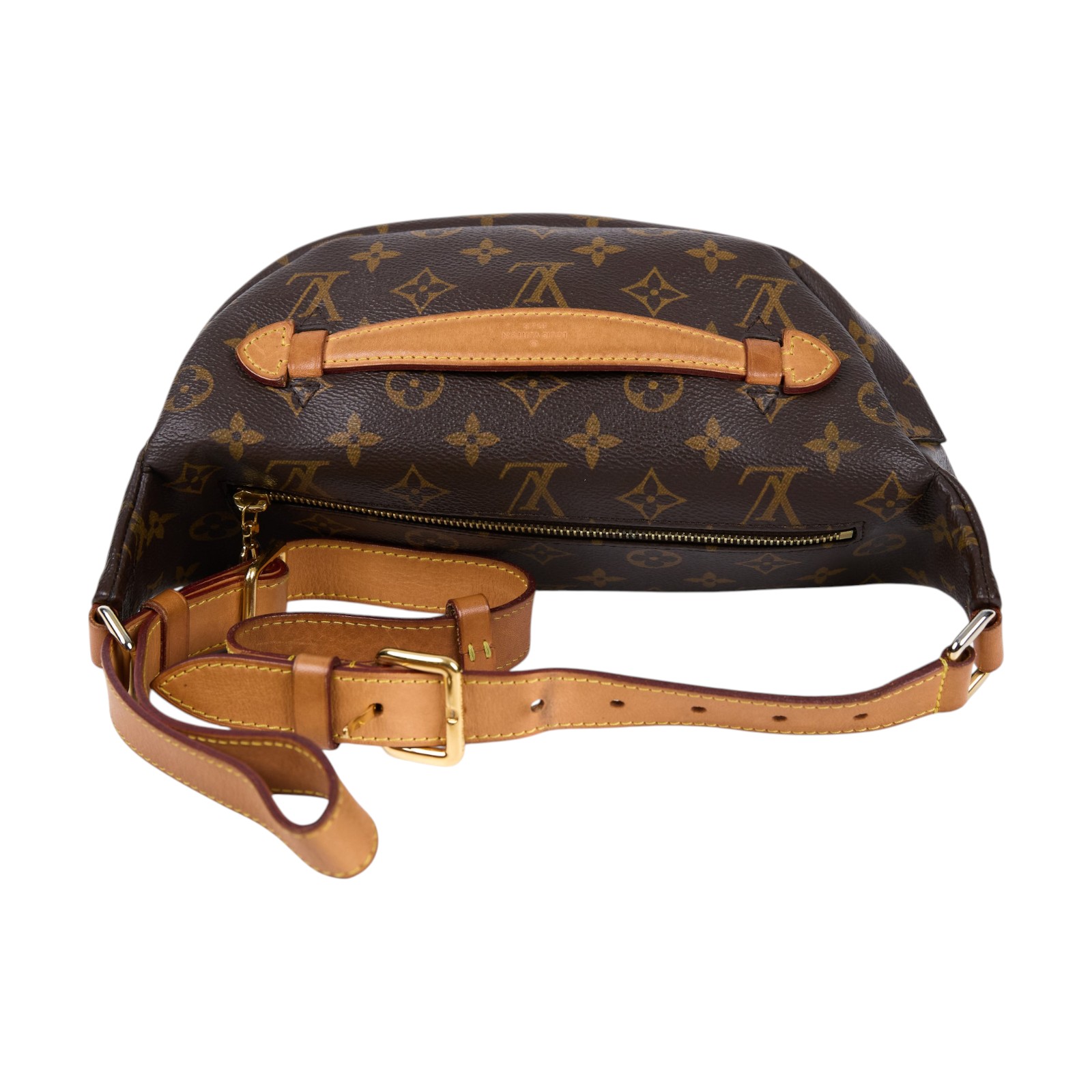 路易威登 LOUIS VUITTON Bumbag 經典帆布 腰包 斜跨包 M43644 原花腰包 無附屬品