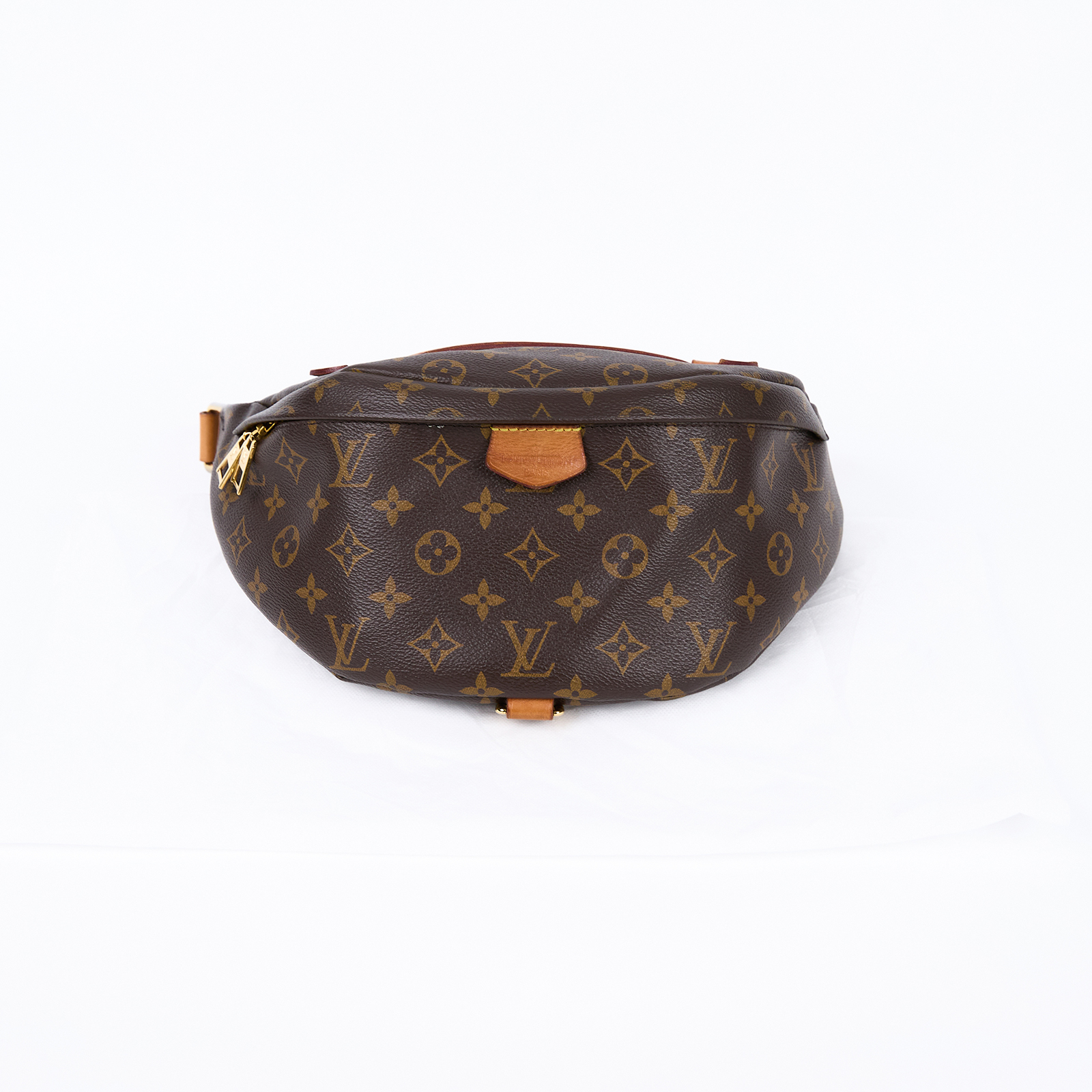 路易威登 LOUIS VUITTON Bumbag 經典帆布 腰包 斜跨包 M43644 原花腰包 無附屬品