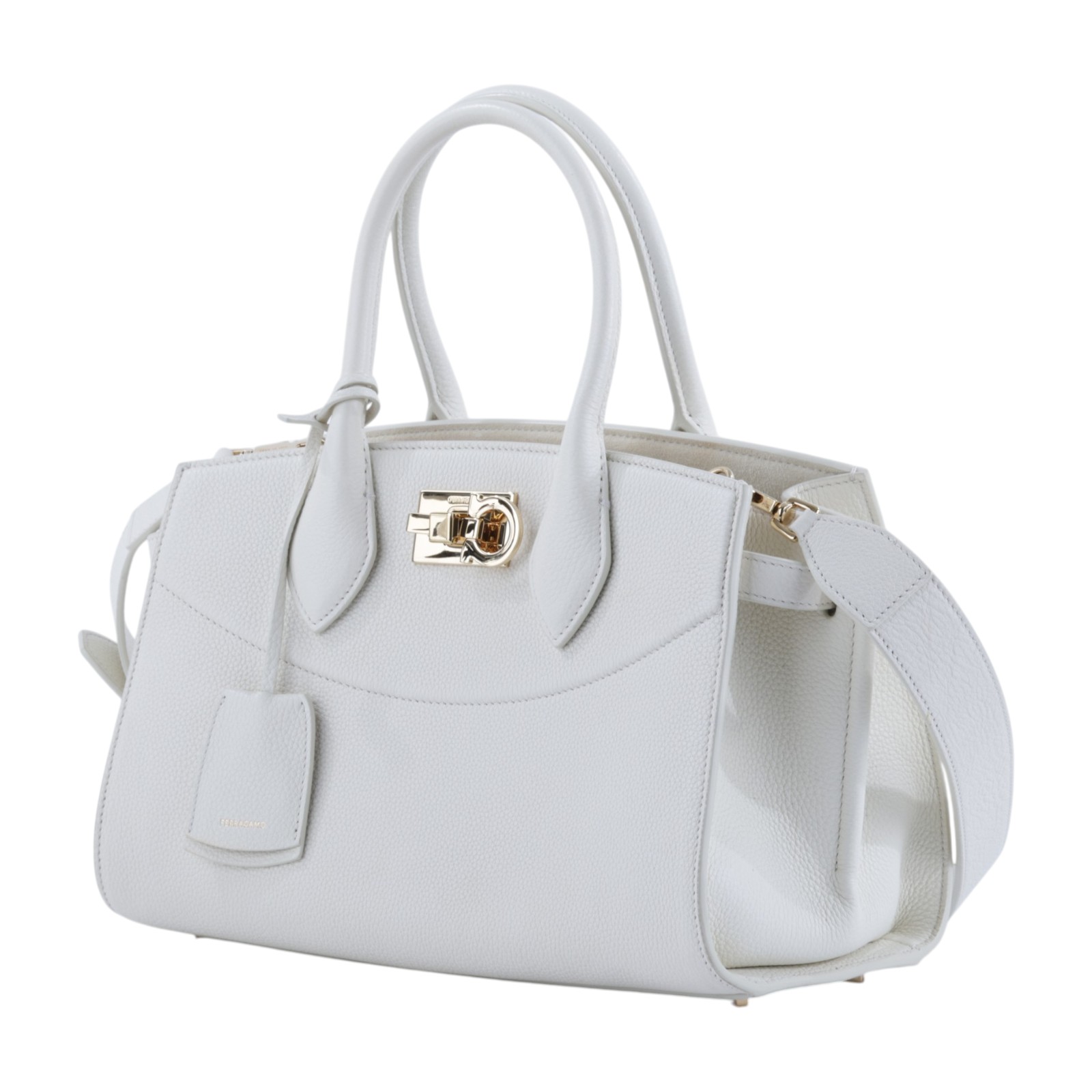 菲拉格慕 SALVATORE FERRAGAMO New Studio Soft 手提包 肩背包 中型 DH-21-A112  防塵袋/吊牌/背帶