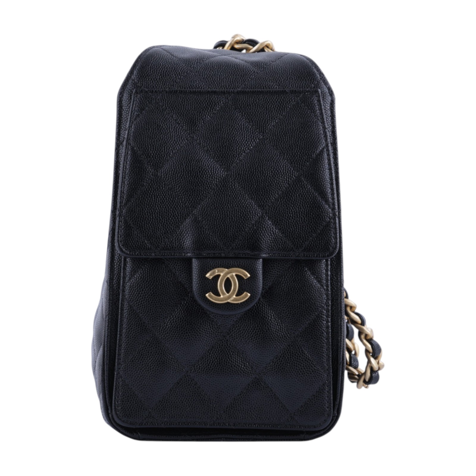 香奈兒 CHANEL 25 小型包 粒面牛皮 AS5293 B20304 晶片款 黑金荔枝25包 小號 原廠盒子/防塵袋/台灣購買證明及發票