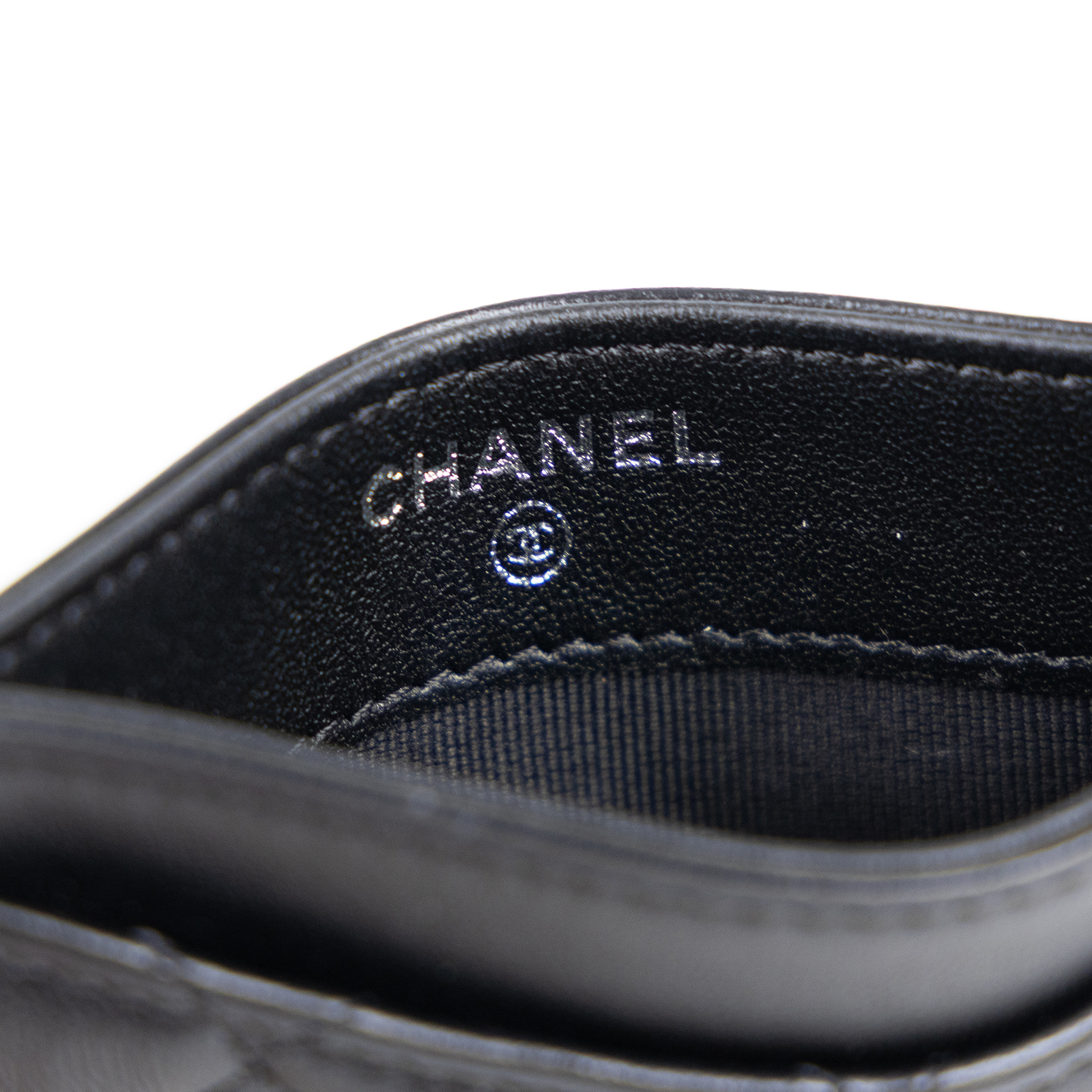 香奈兒 CHANEL CC LOGO 經典卡片夾 AP0213 晶片款 黑羊SO BLACK卡夾 原廠盒子/防塵袋