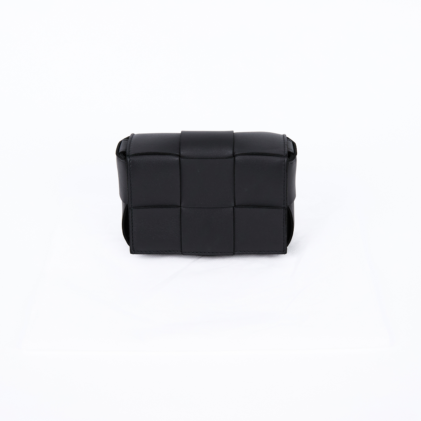 寶緹嘉 BOTTEGA VENETA Cassette 斜背包 666688VMAY1 黑CASSETTE肩背包 3X2 無附屬品