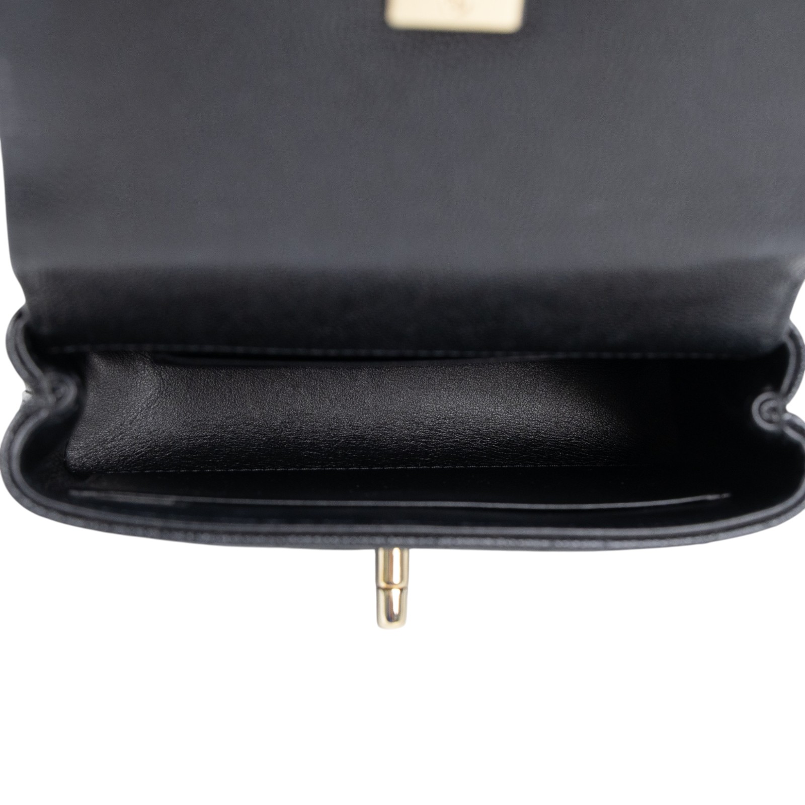 香奈兒 CHANEL COCO Handle 手提包 斜背包 口蓋包 AP4244 晶片款 黑金荔枝COCO HANDLE MICRO 防塵袋
