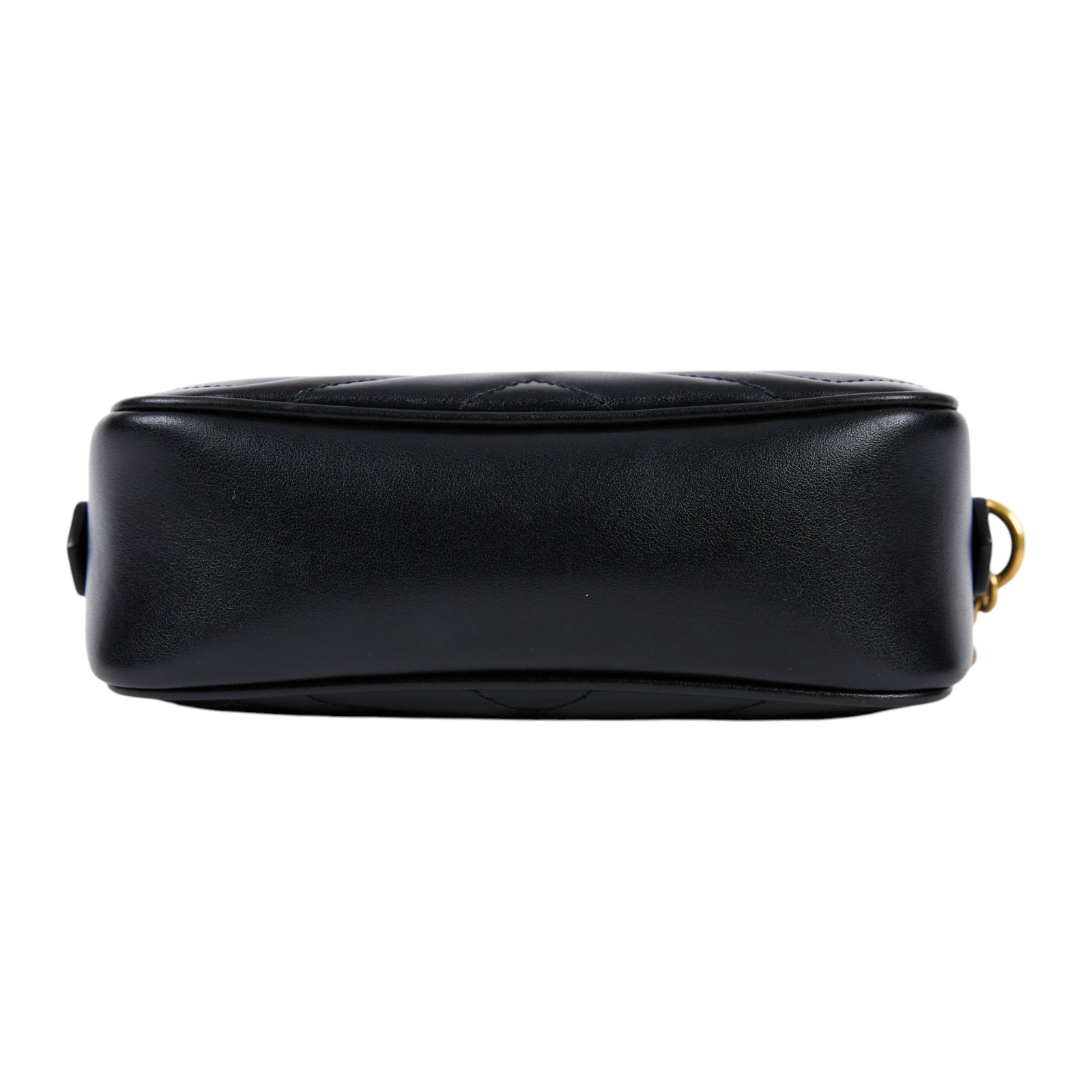 古馳 GUCCI Marmont 迷你袋 金色五金 448065 DTD1T 黑MARMONT相機包 無附屬品