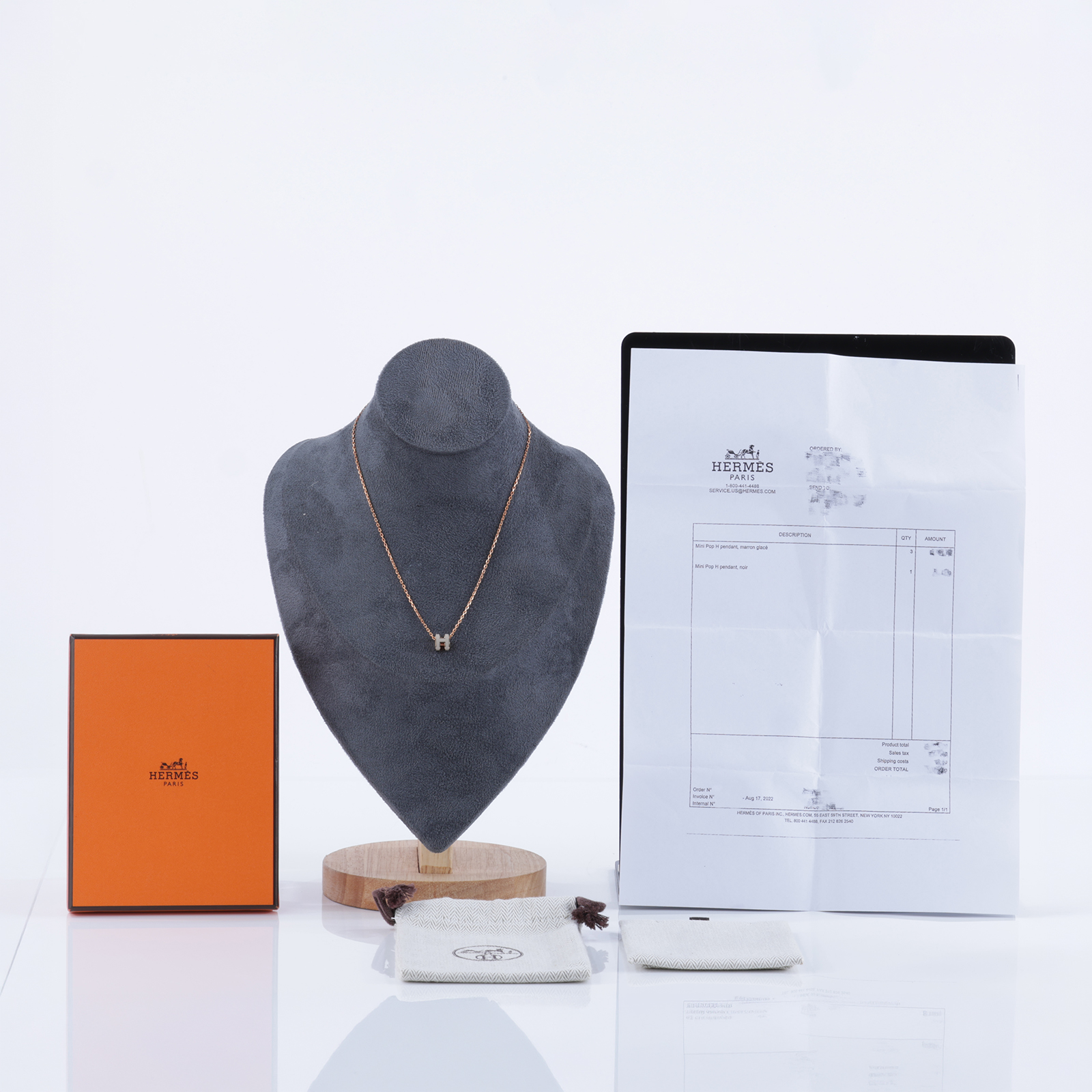 愛馬仕 Hermes Mini Pop H 墜飾 栗子色 H147992FO55 /GD0252  原廠盒子/內襯/防塵袋/購買證明