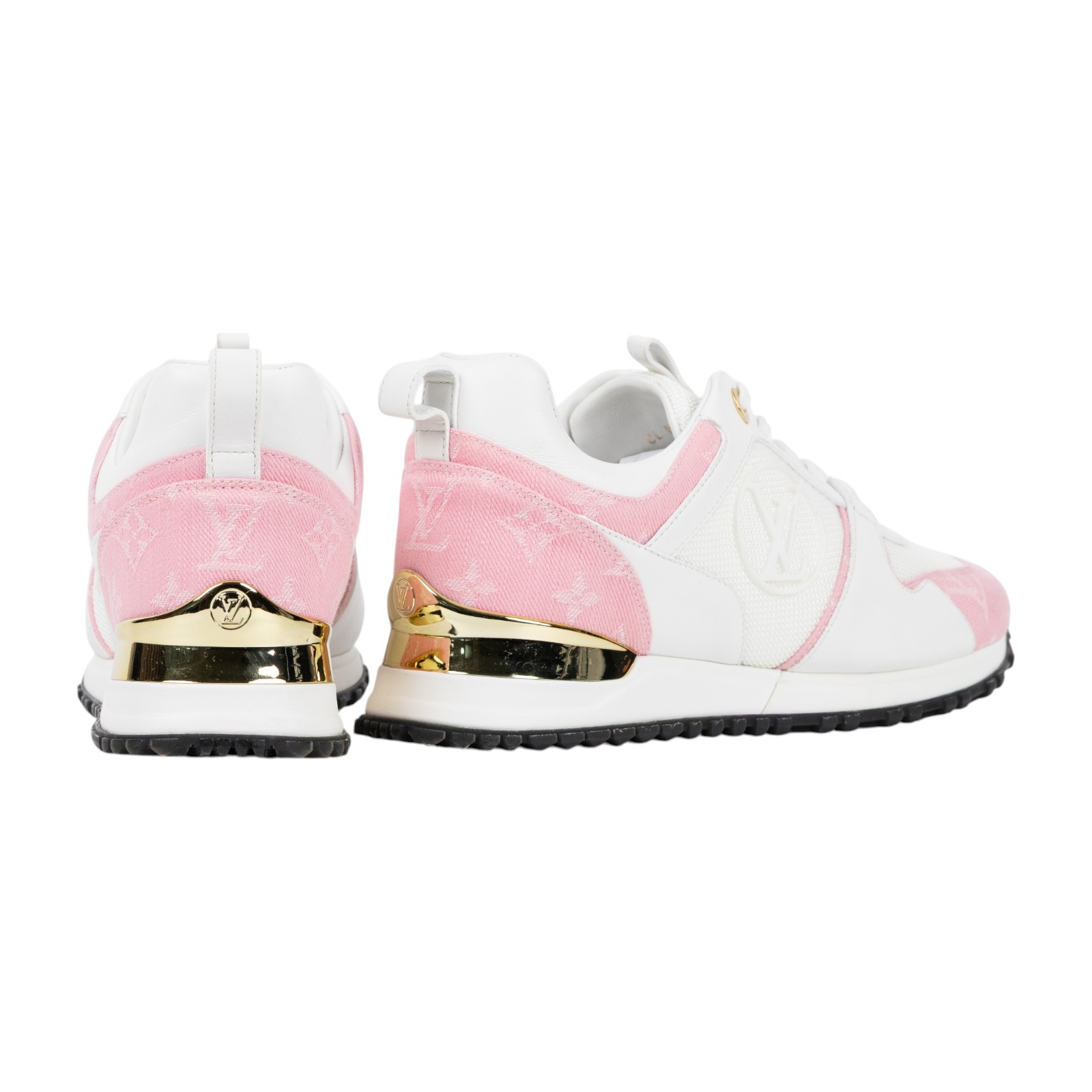 路易威登 LOUIS VUITTON Run Away 運動鞋 女鞋  白拼粉RUN AWAY運動鞋#36.5 原廠盒子/防塵袋/鞋帶