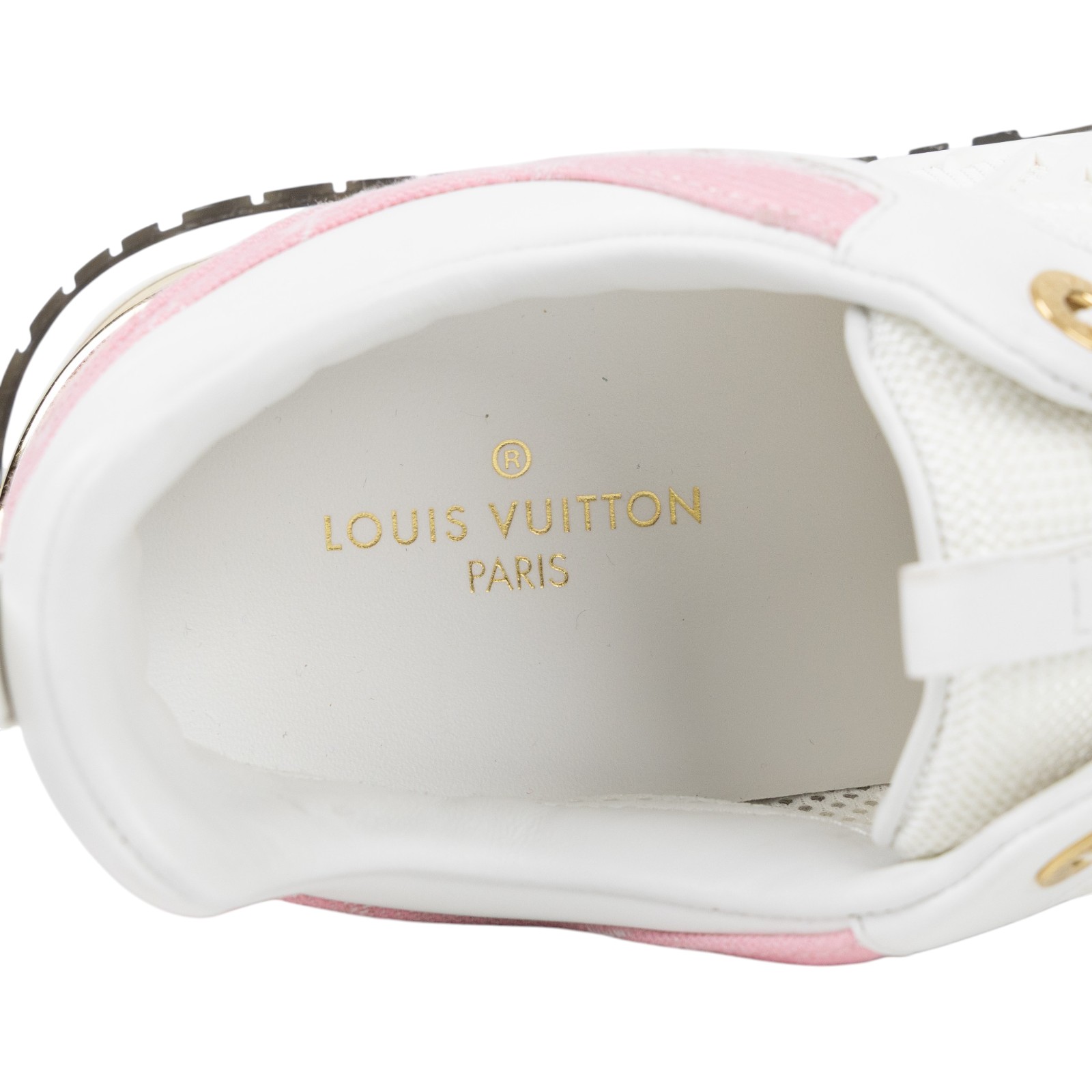 路易威登 LOUIS VUITTON Run Away 運動鞋 女鞋  白拼粉RUN AWAY運動鞋#36.5 原廠盒子/防塵袋/鞋帶