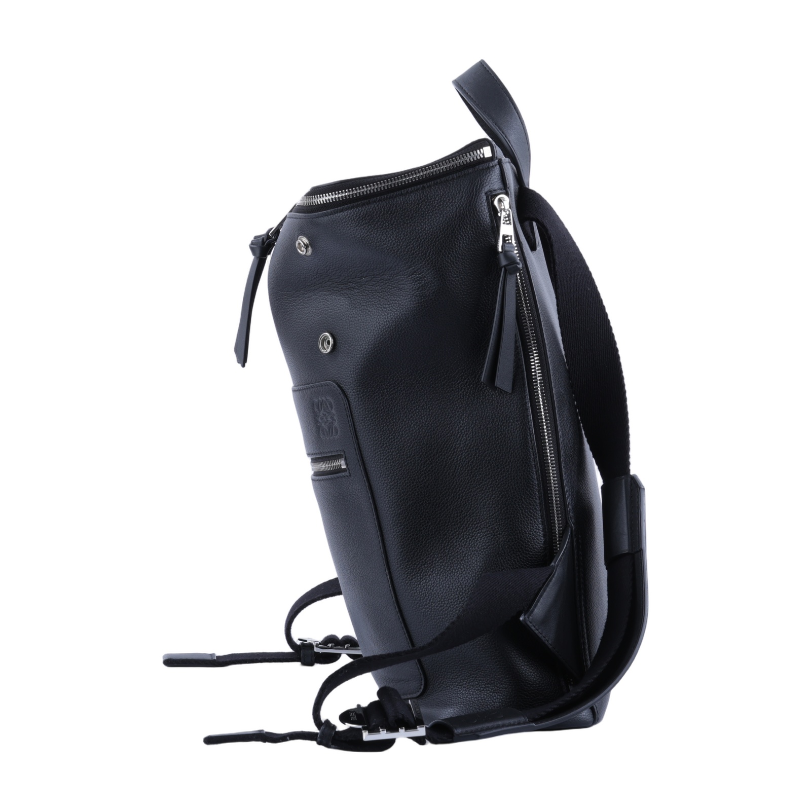 羅意威 LOEWE Goya 雙肩包 後背包 B666S52X01 黑後背包 無附屬品