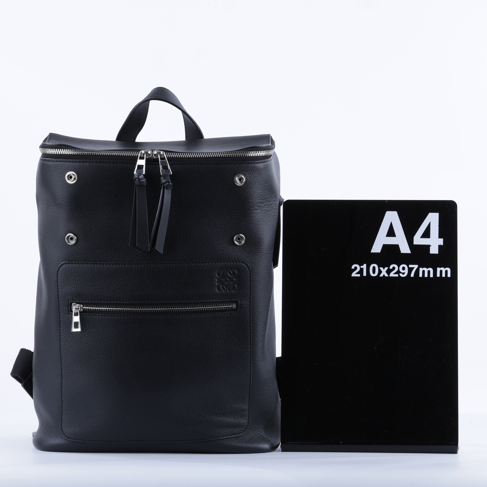 羅意威 LOEWE Goya 雙肩包 後背包 B666S52X01 黑後背包 無附屬品