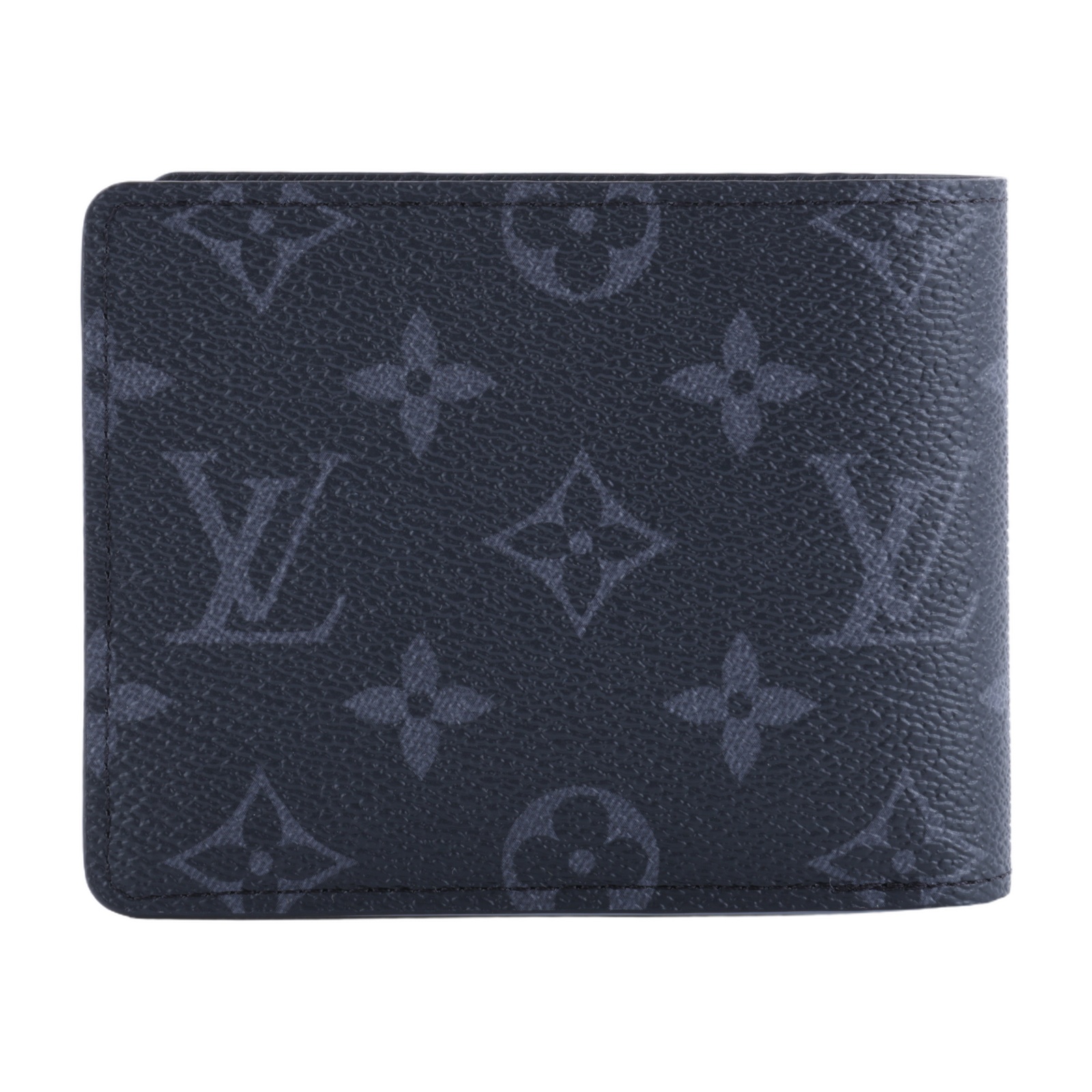 路易威登 LOUIS VUITTON Multiple Eclipse帆布 錢包 短夾 M61695 晶片款  原廠盒子/防塵袋/購買證明影本