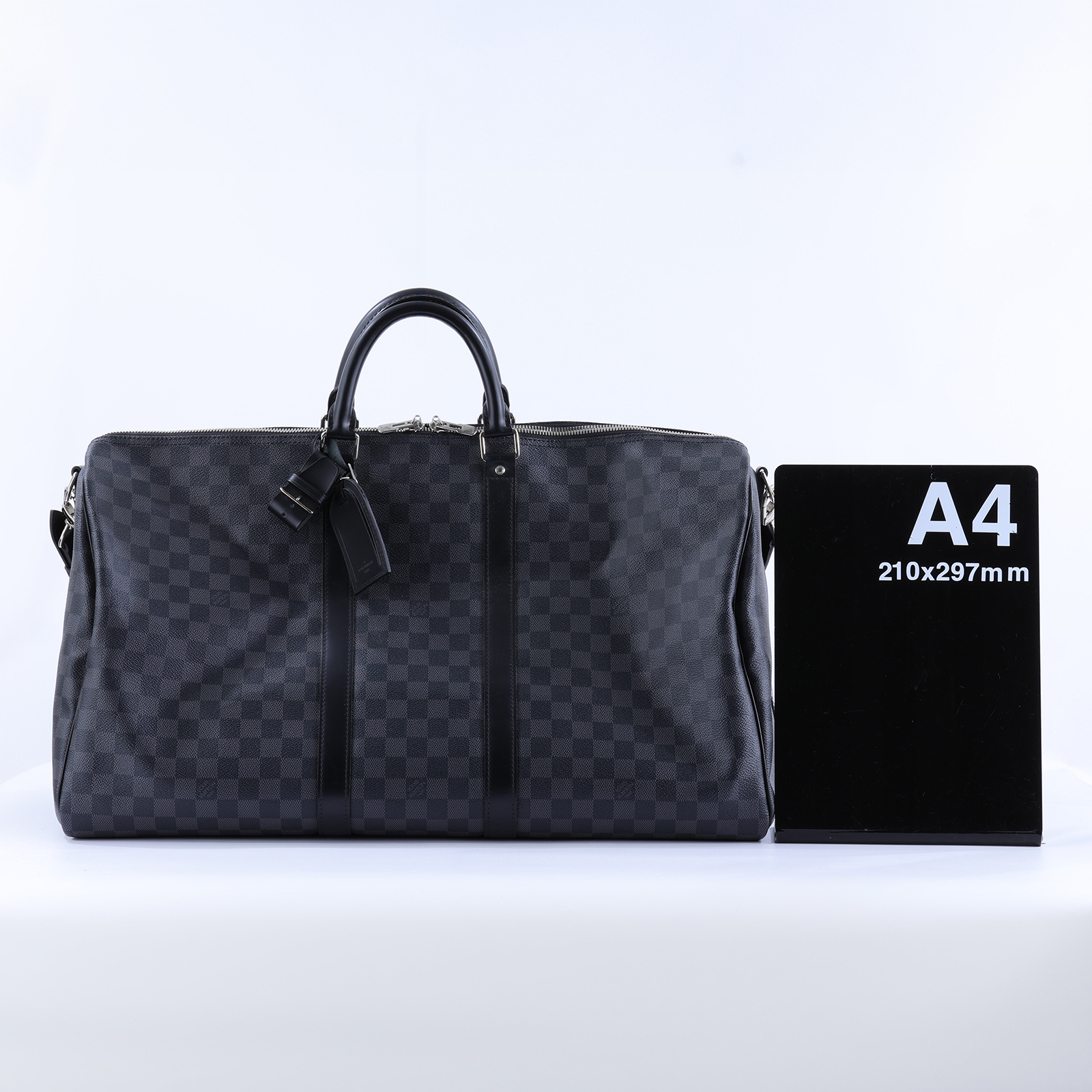 路易威登 LOUIS VUITTON Keepall Bandoulière 55 波士頓包 旅行袋 N41413  背帶/吊牌/鎖組