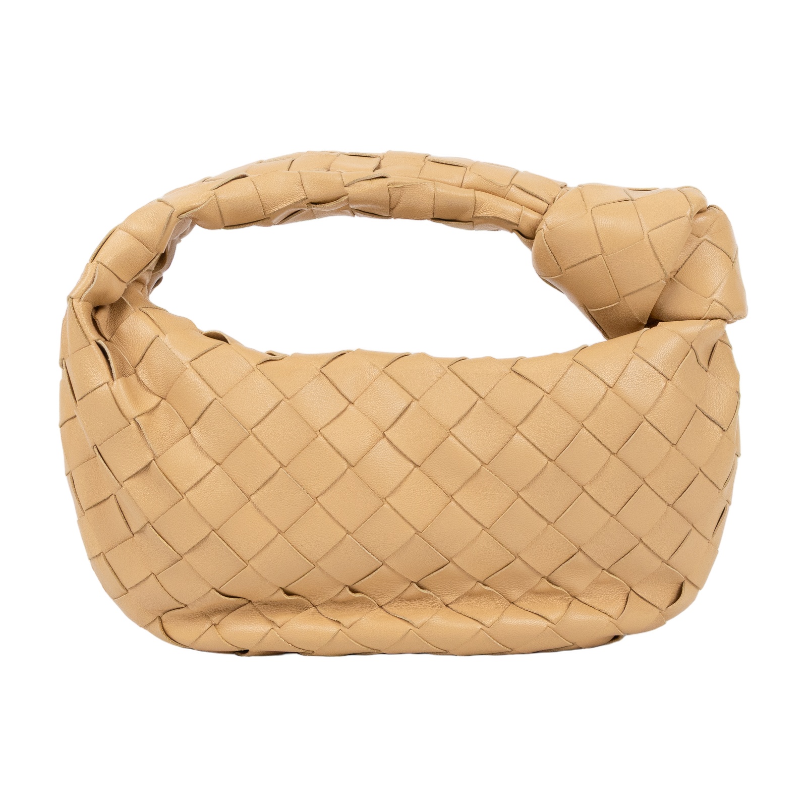 寶緹嘉 BOTTEGA VENETA Mini Jodie 手提包 651876VCPP5 奶茶MINI JODIE 防塵袋