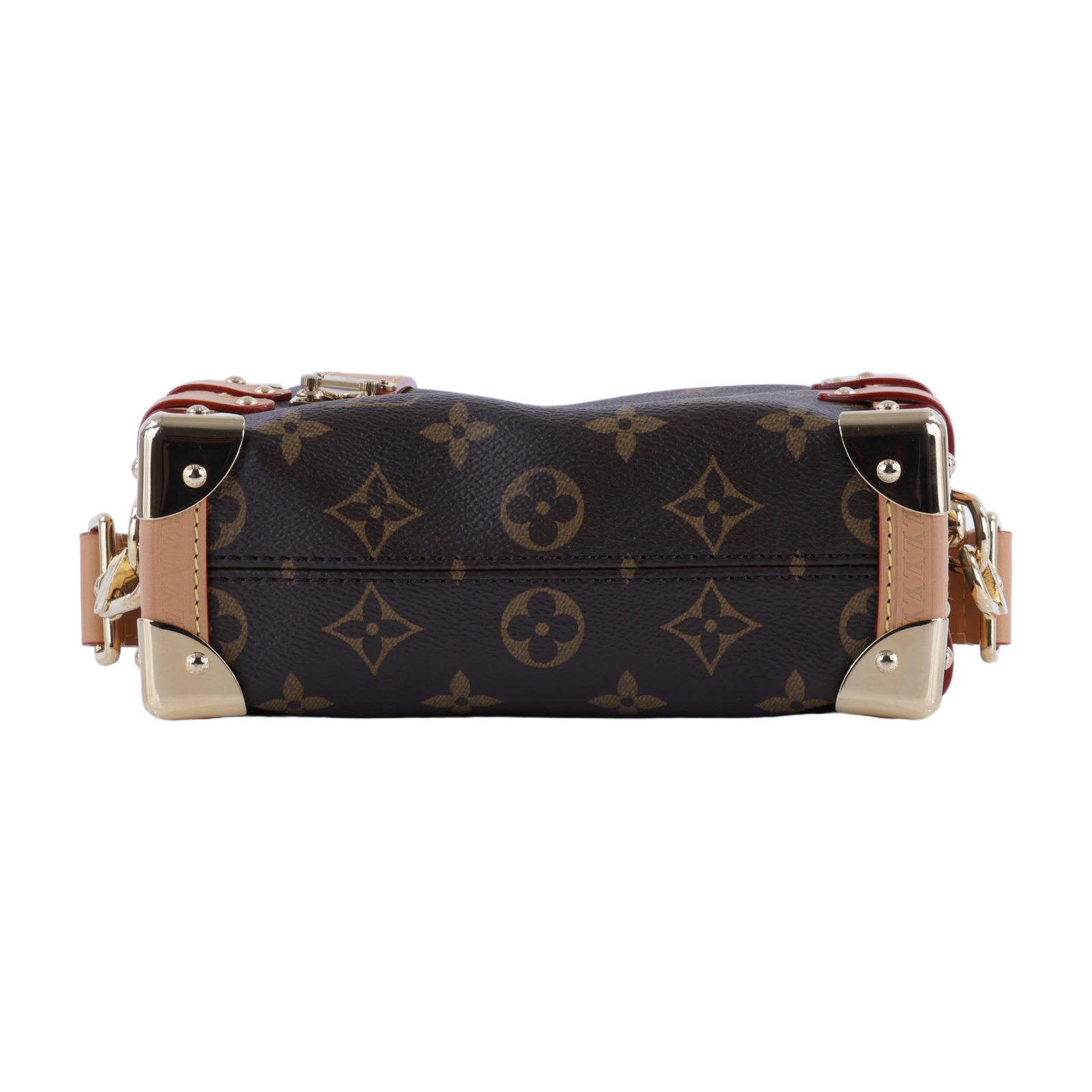 路易威登 LOUIS VUITTON Side Trunk PM 手提包 肩背包 斜背包 M46815 晶片款  原廠盒子/防塵袋/背帶