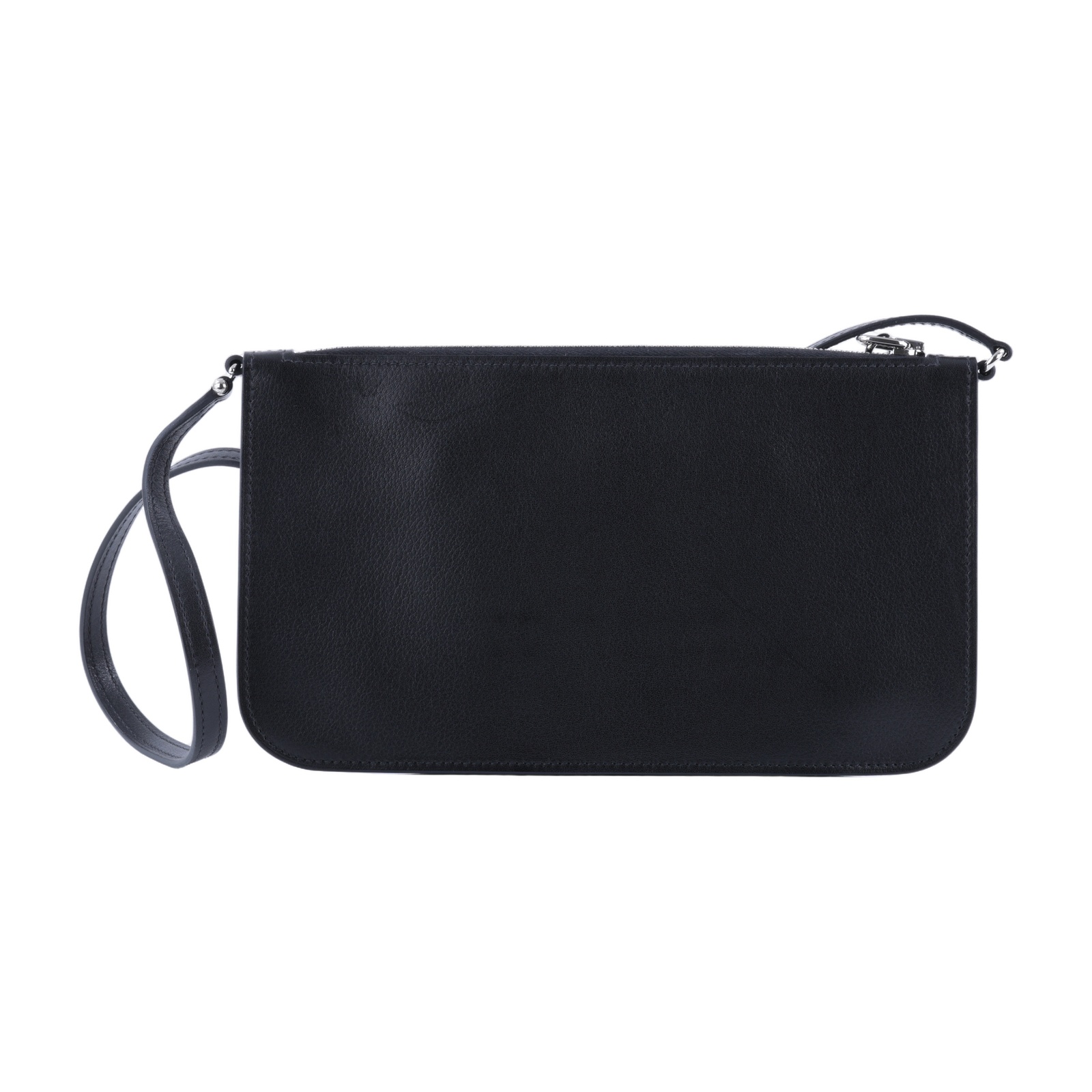 愛馬仕 Hermes Zipengo Chaine d'Ancre To Go pouch 手提包 銀色五金 黑色 H087285CK89 /GAA002ZA  原廠盒子/防塵袋