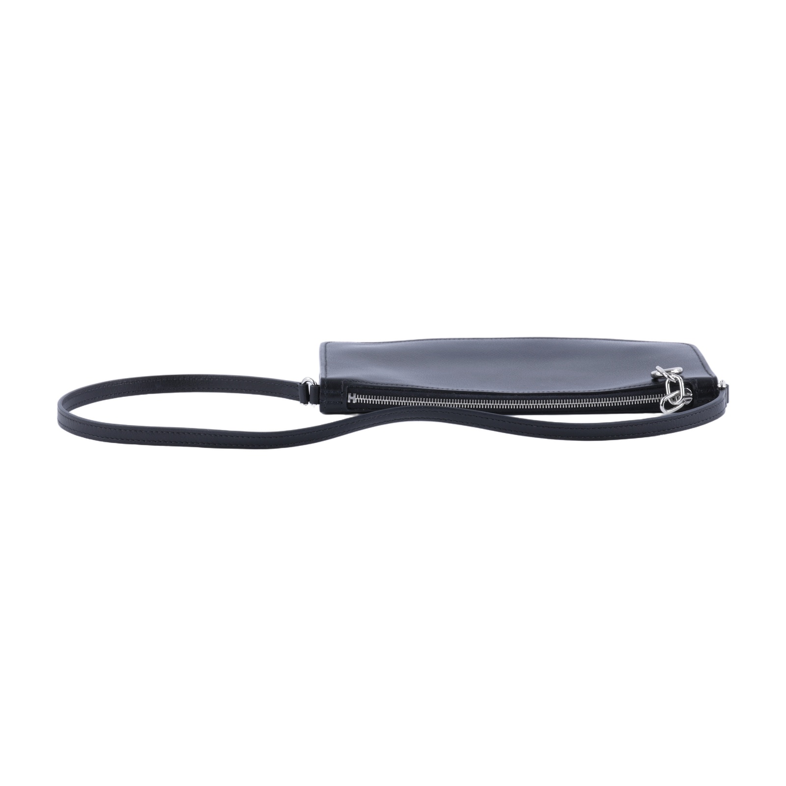 愛馬仕 Hermes Zipengo Chaine d'Ancre To Go pouch 手提包 銀色五金 黑色 H087285CK89 /GAA002ZA  原廠盒子/防塵袋