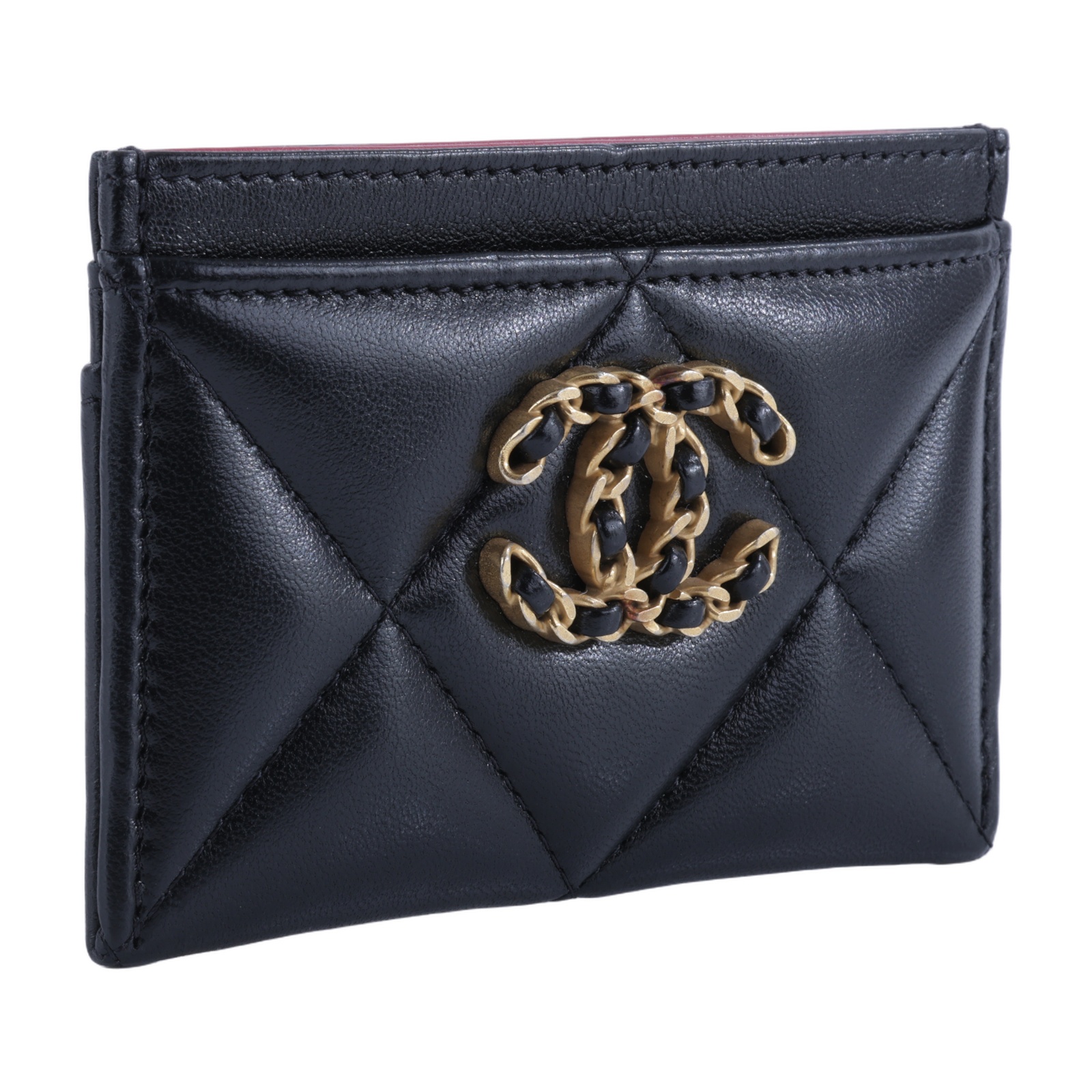 香奈兒 CHANEL 19 菱格紋 錢包 卡夾 AP1167 晶片款 黑19卡夾 無附屬品