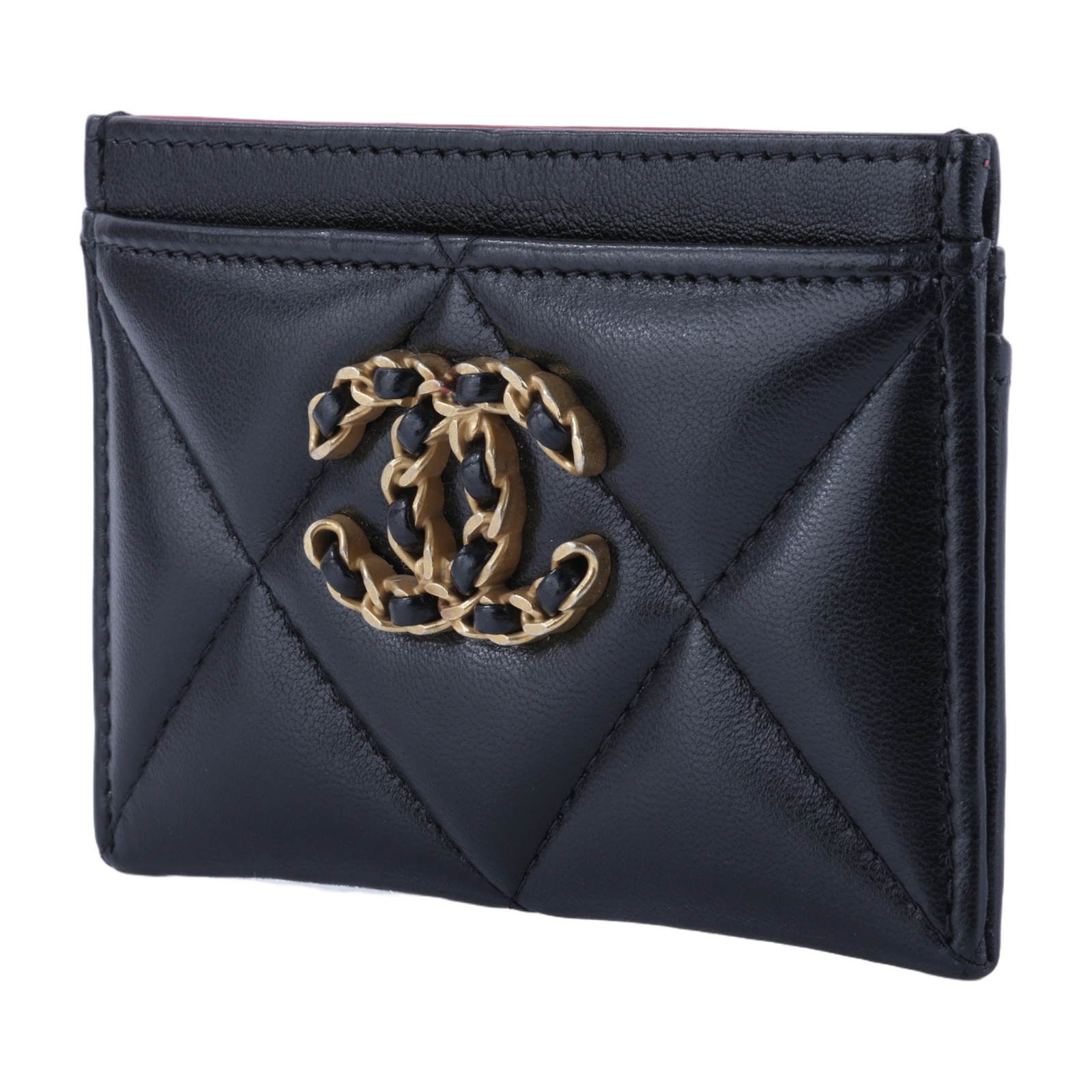 香奈兒 CHANEL 19 菱格紋 錢包 卡夾 AP1167 晶片款 黑19卡夾 無附屬品