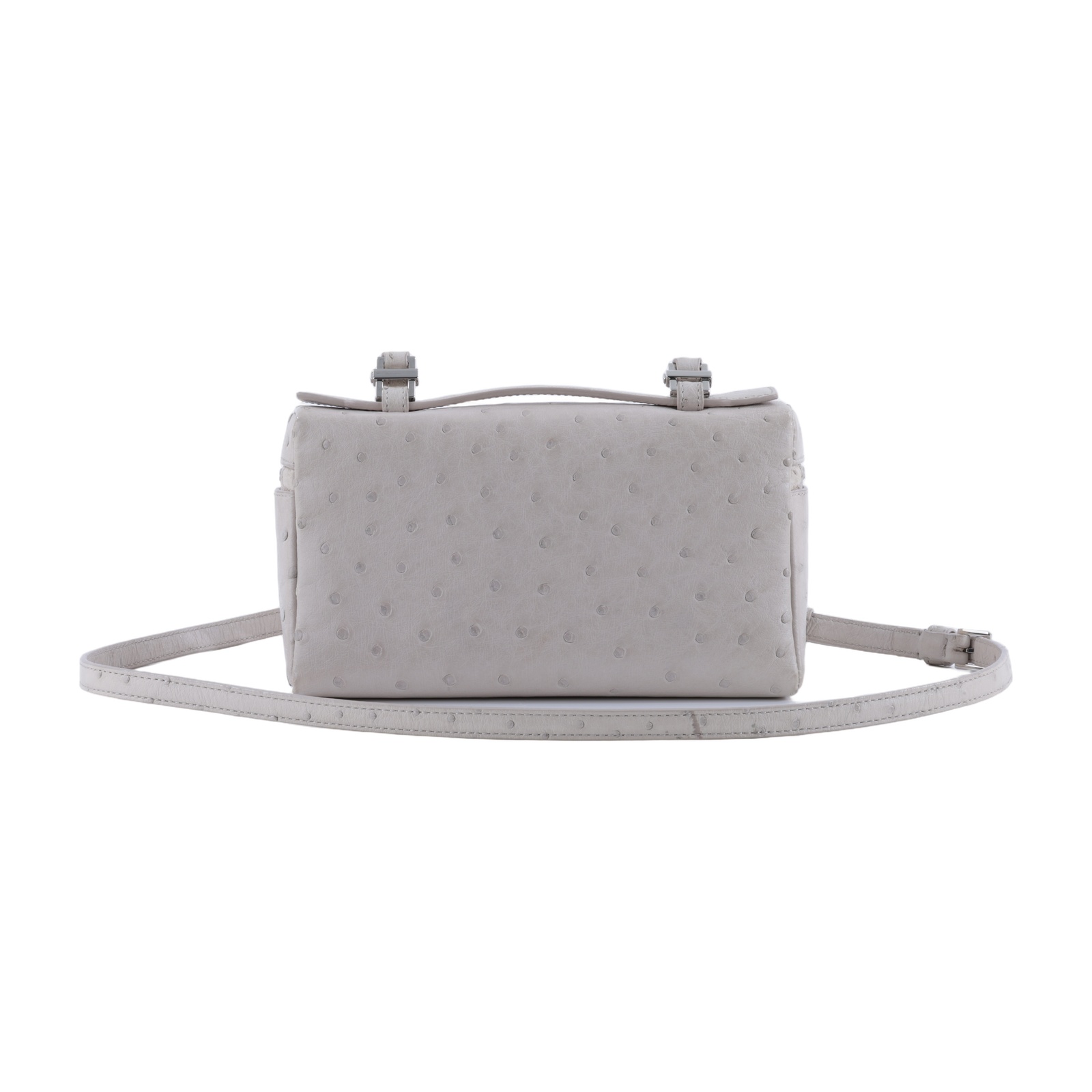 諾悠翩雅 LORO PIANA Extra Pouch L19 手拿包 FAN4199 灰鴕鳥EXTRA POCKET L19 防塵袋/背帶