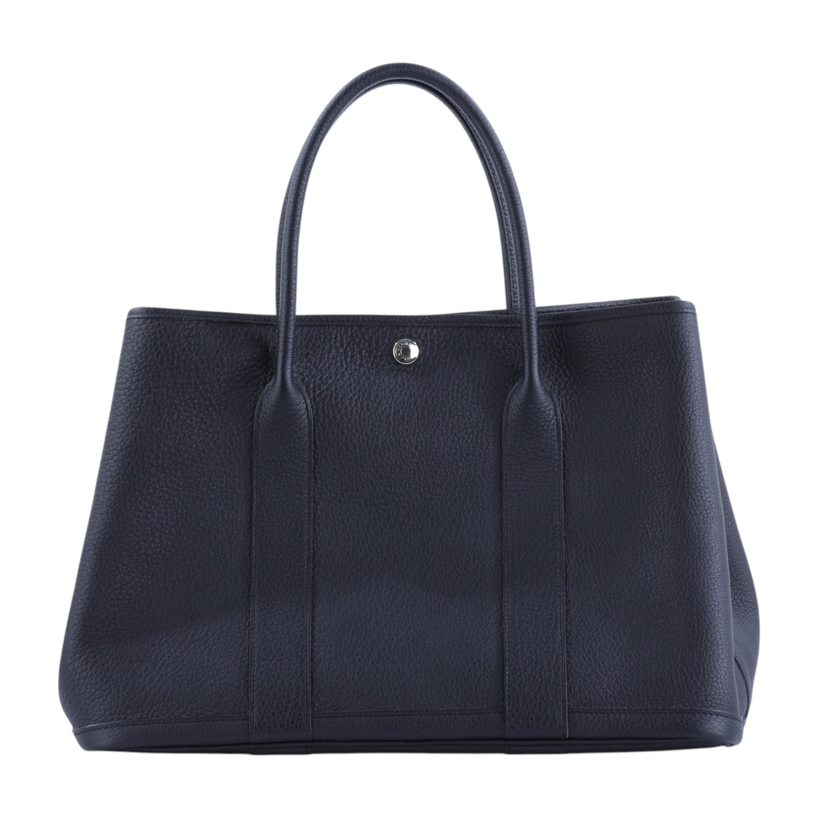 愛馬仕 Hermes Garden Party 花園派對包 36 銀色五金 黑色 H051559CK89 /051559CK89  原廠盒子/防塵袋