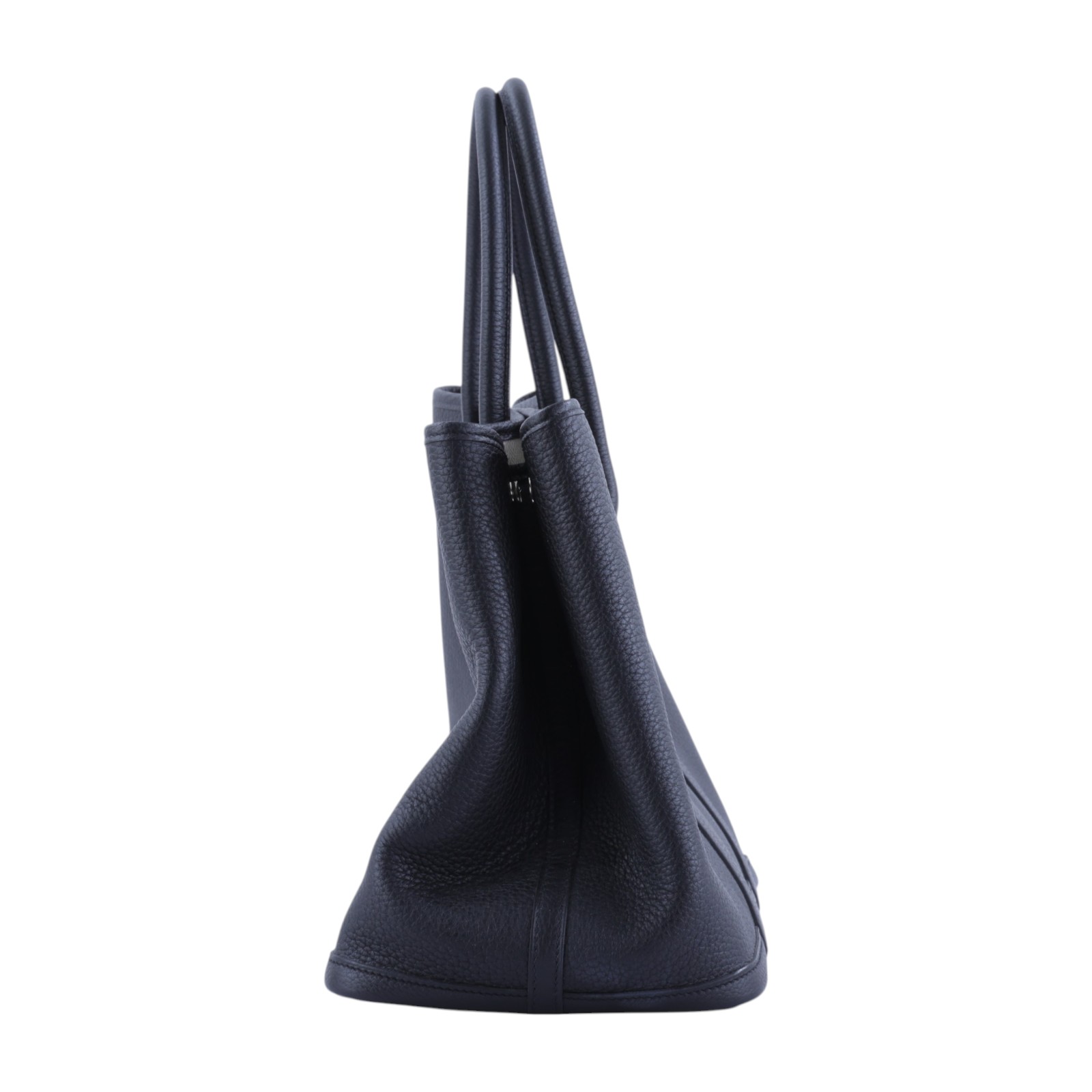 愛馬仕 Hermes Garden Party 花園派對包 36 銀色五金 黑色 H051559CK89 /051559CK89  原廠盒子/防塵袋